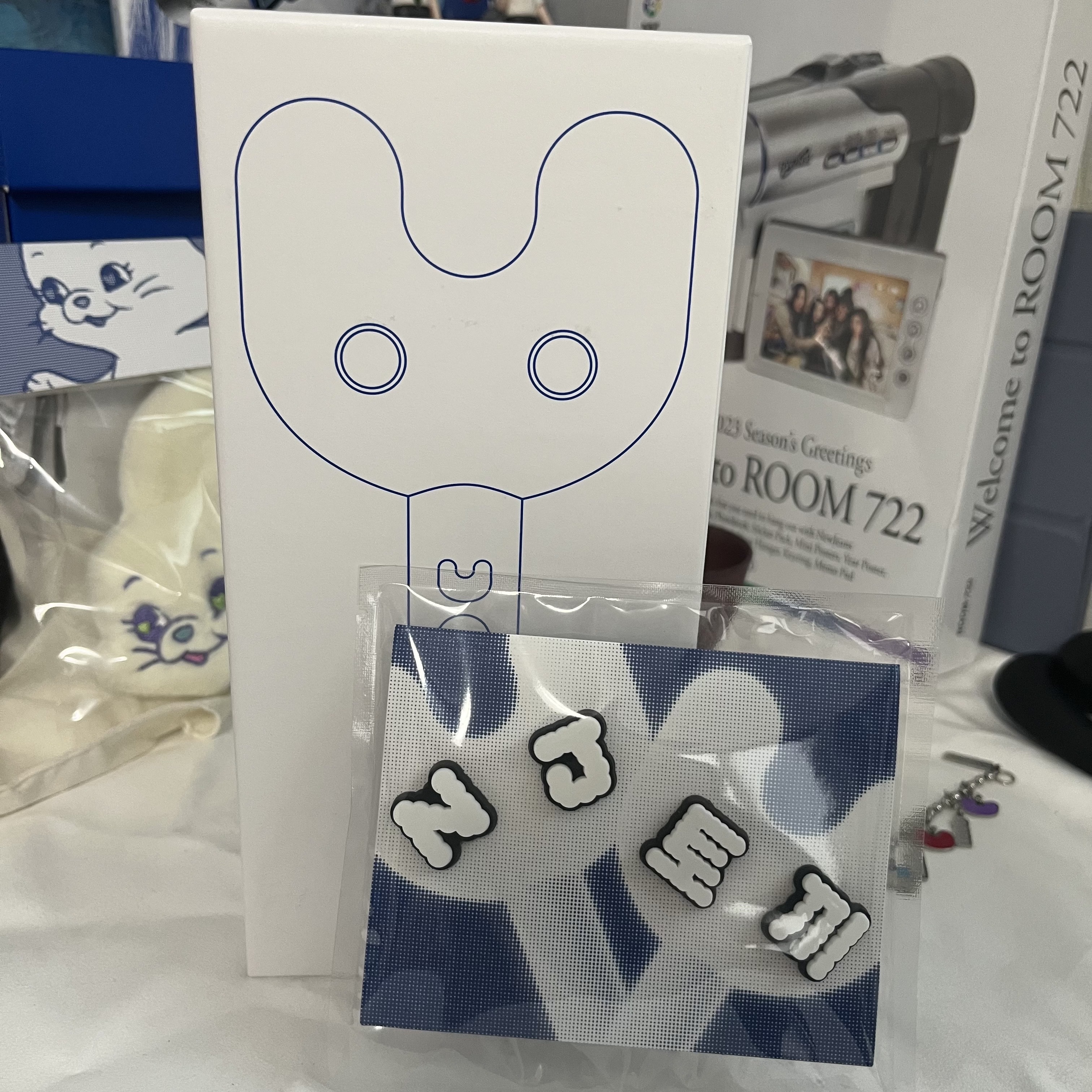 NewJeans Official Light Stick & Parts Set NJ & Tokki 착용 스타일