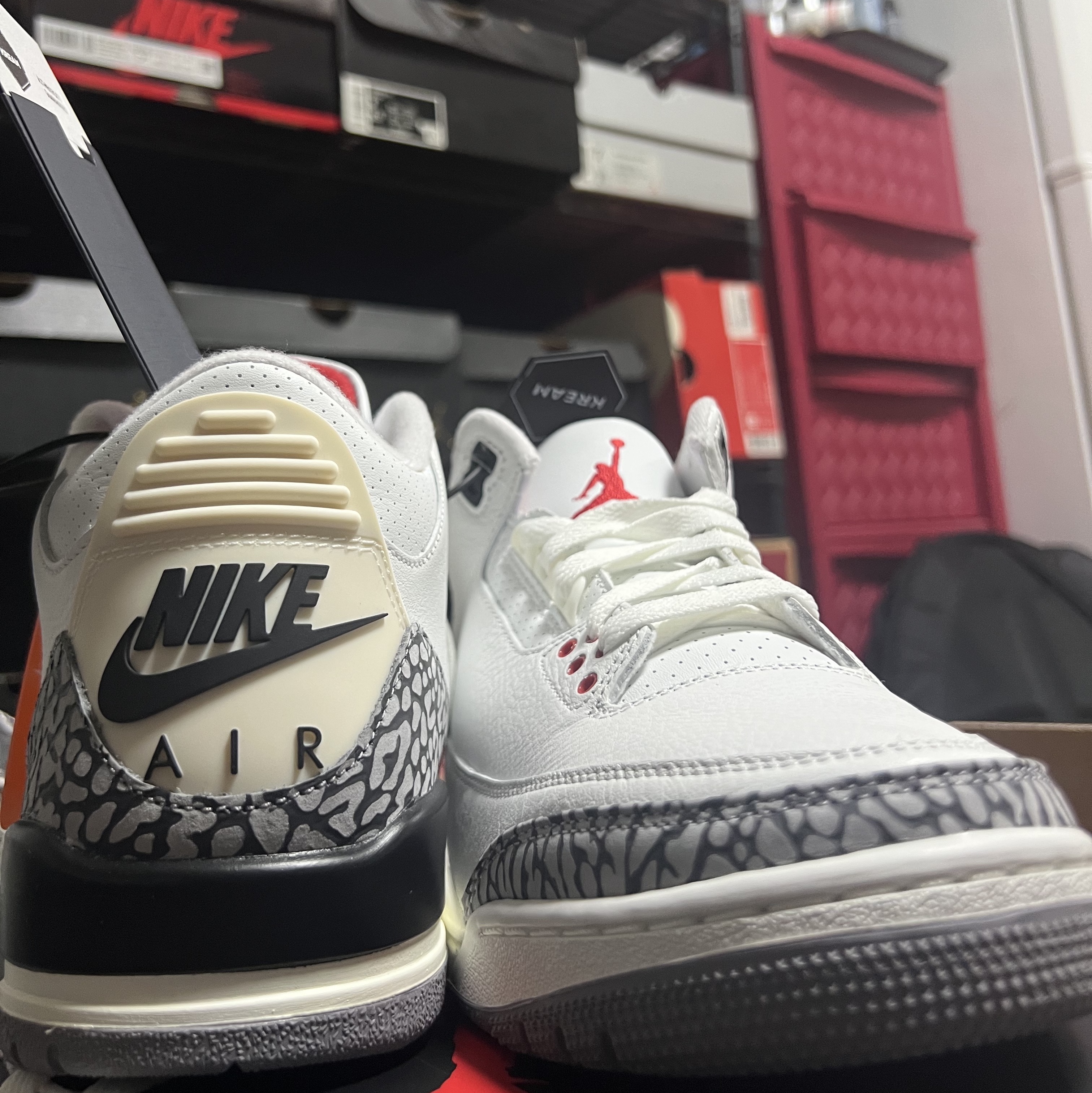 Jordan 3 Retro White Cement Reimagined 착용 스타일