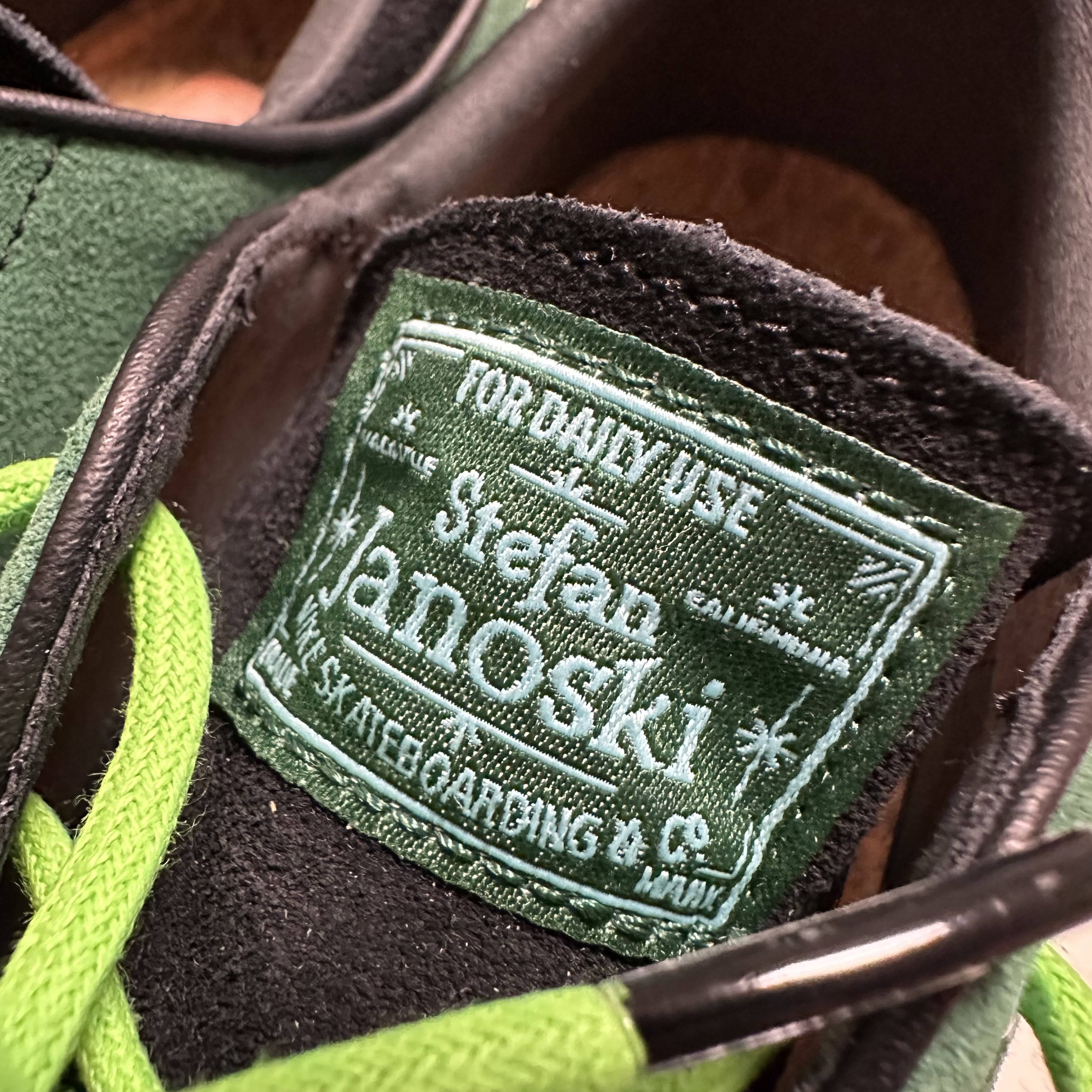 Nike SB Zoom Stefan Janoski OG+ Gorge Green 착용 스타일 - 2