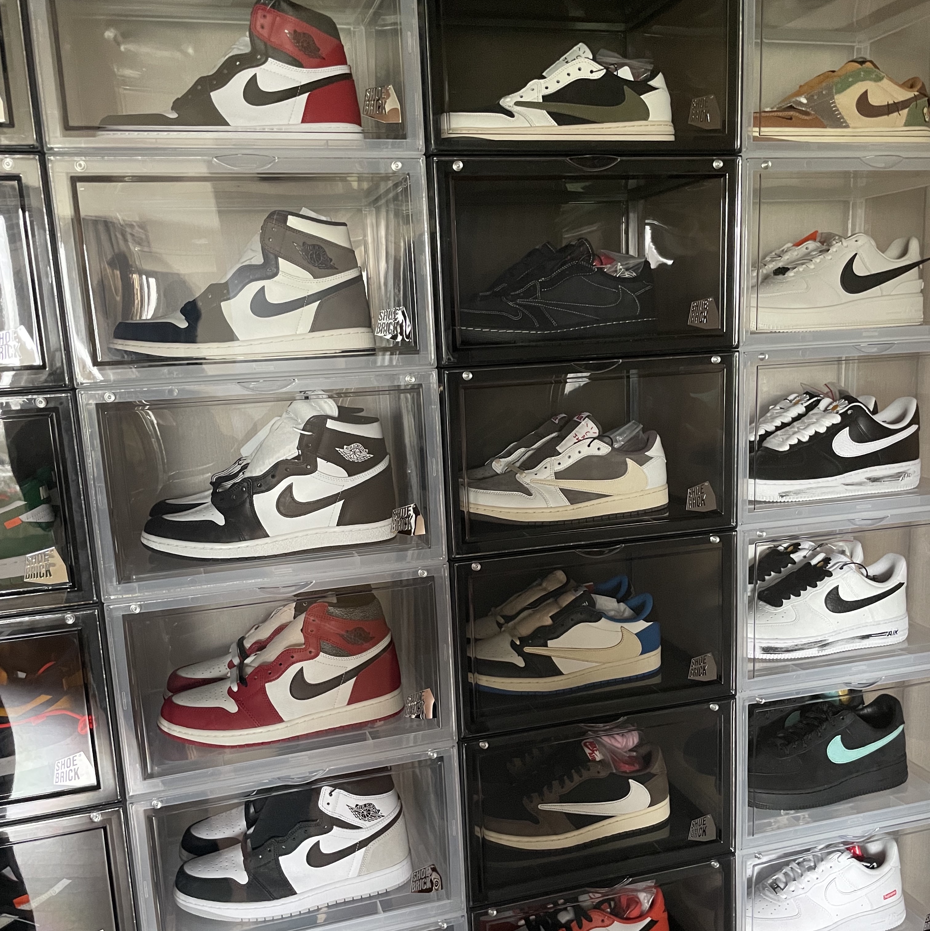 (W) Jordan 1 x Travis Scott Retro Low OG SP Medium Olive 착용 스타일