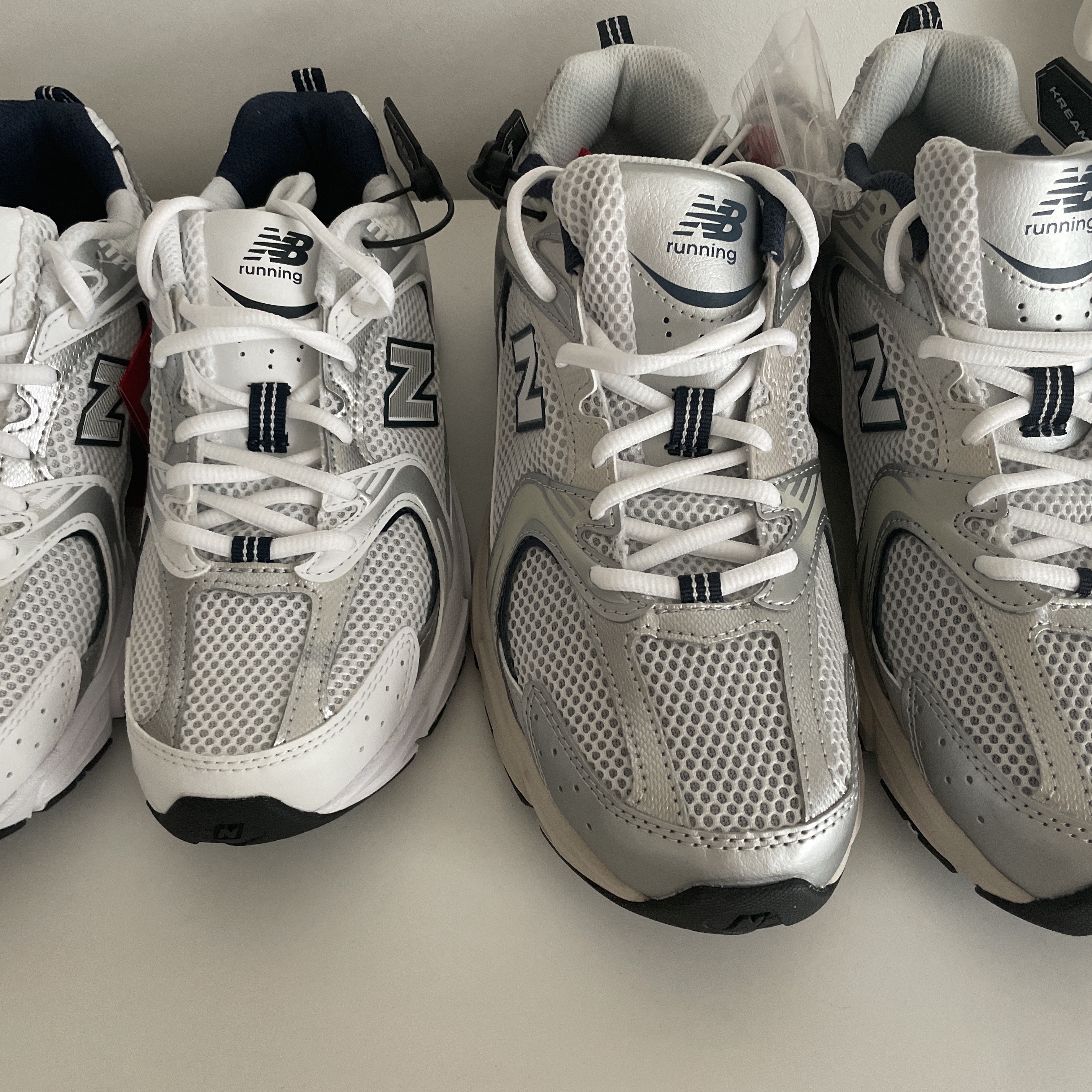 New Balance 530 White 착용 스타일 - 1