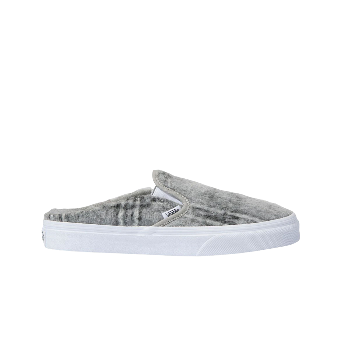 반스 클래식 슬립온 뮬 소프트 플레이드 그레이(Vans Classic Slip-On Mule Soft Plaid Gray) - 1