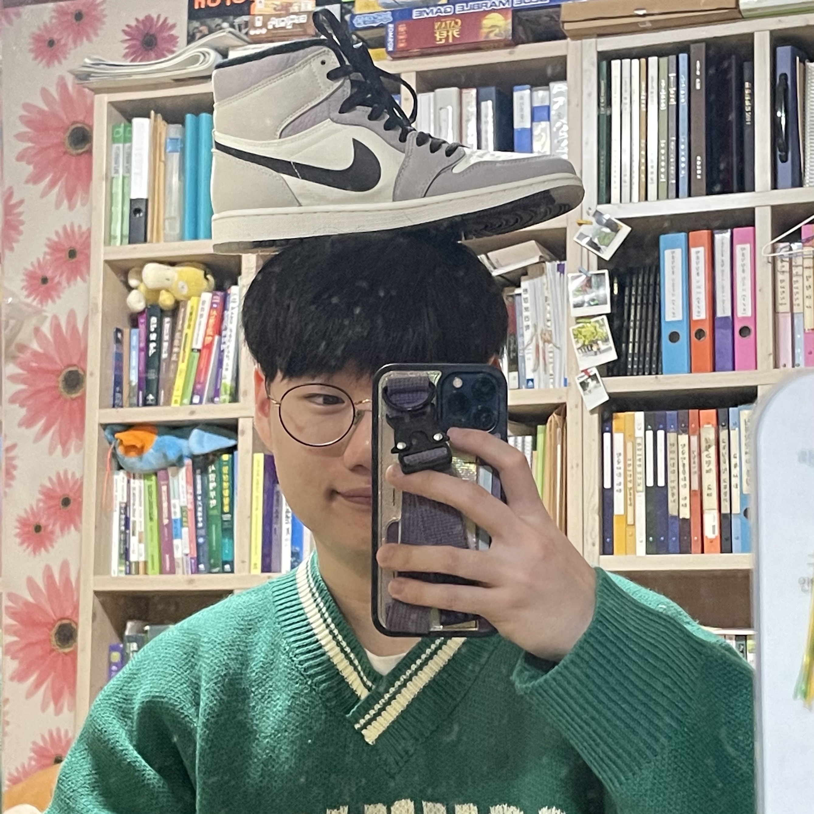 Jordan 1 Element Gore-Tex Sail 착용 스타일 - 1