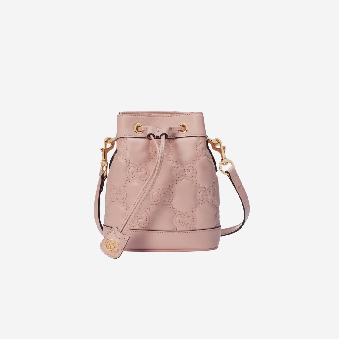 Gucci GG Matelasse Bucket Bag Pink 상세 이미지 1