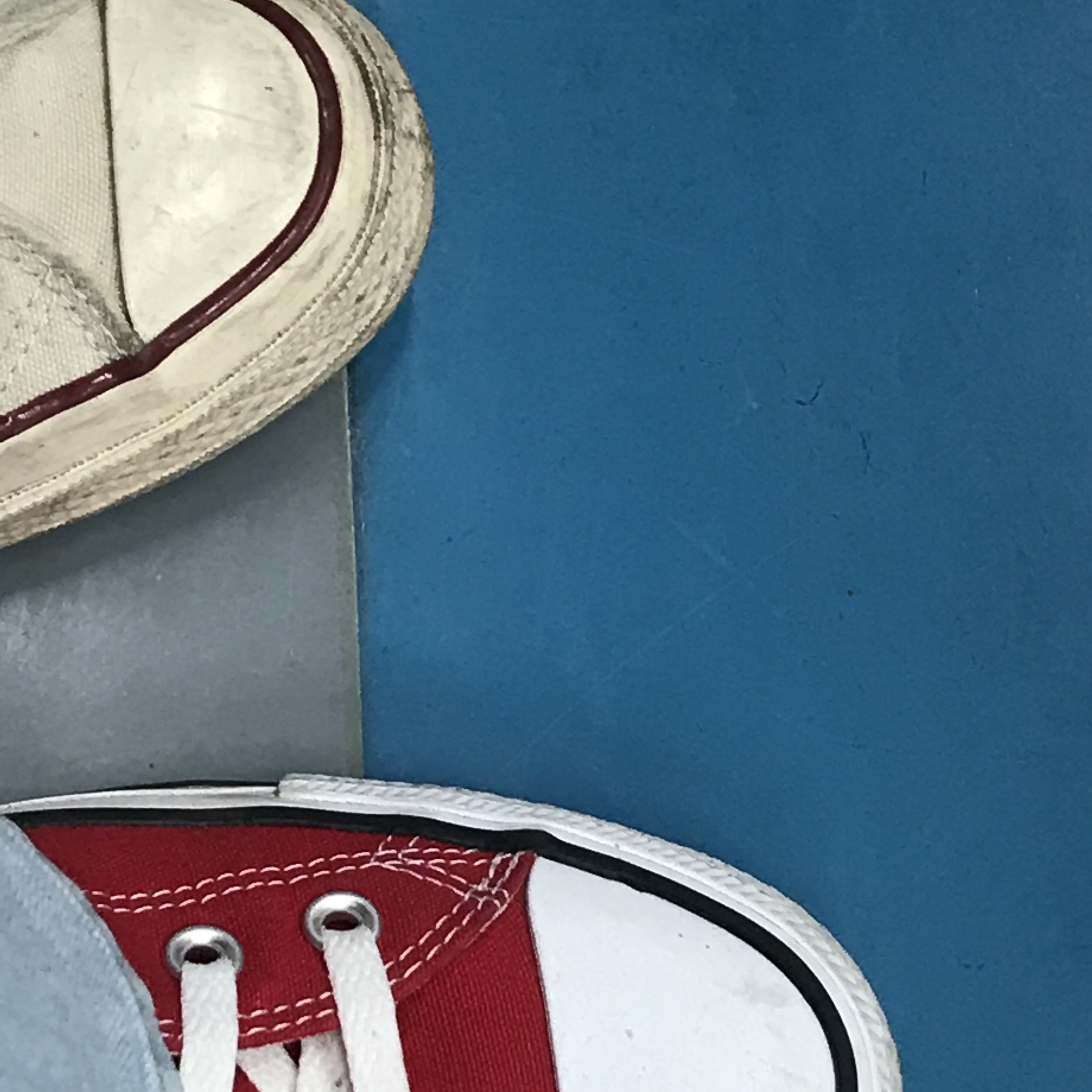 Converse Chuck Taylor All Star Core High Red 착용 스타일 - 2