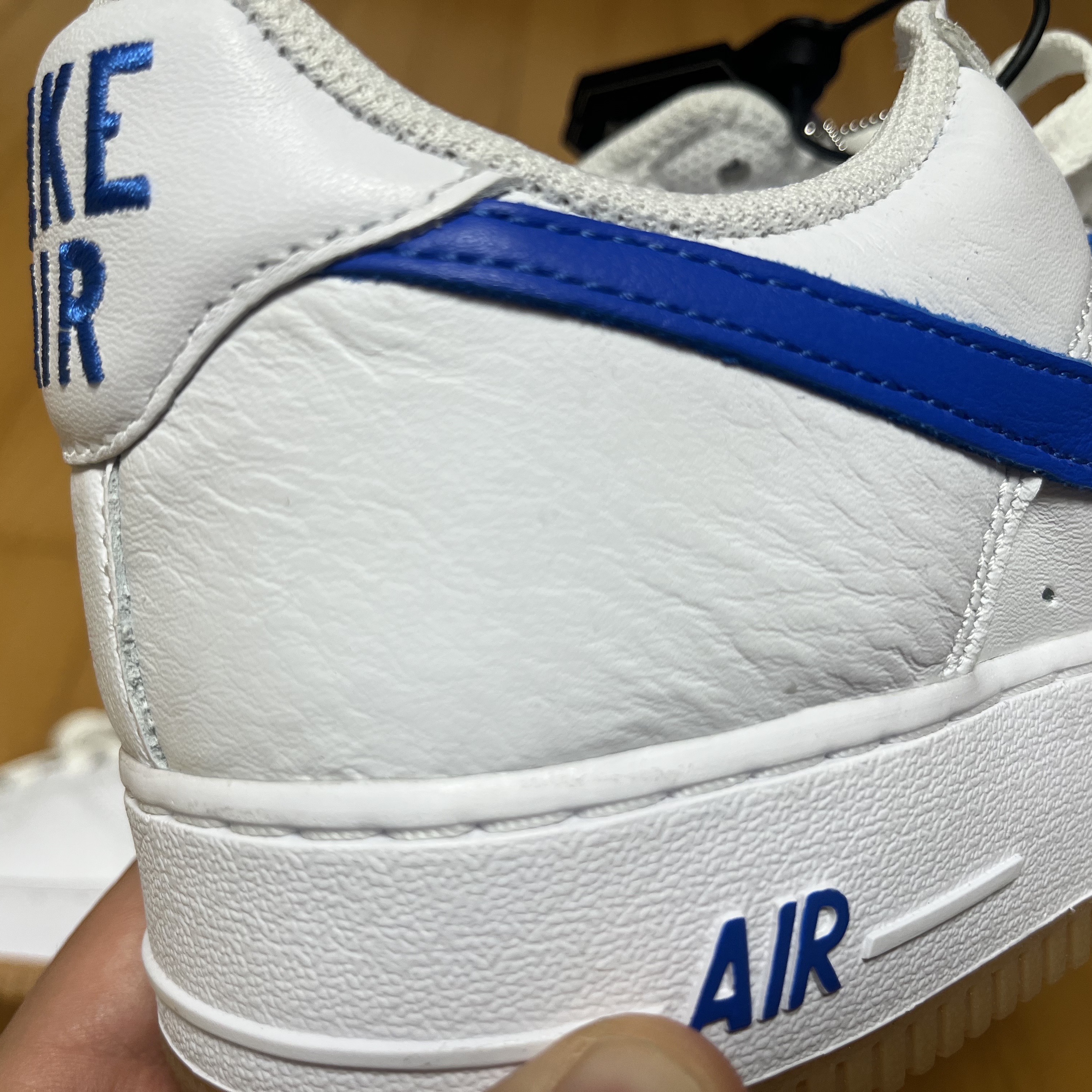 Nike Air Force 1 Low Retro Color of the Month Varsity Royal 착용 스타일 - 3