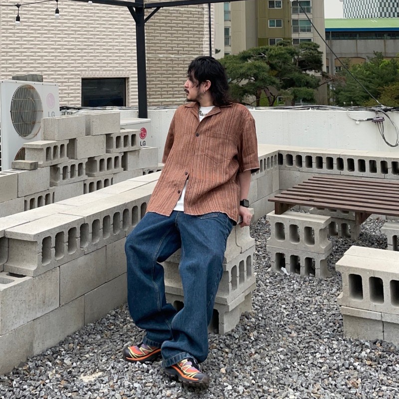 Salomon XT-6 Skyline Moonscape, Our Legacy Ladon Brass Keychain Matte Nickel 착용 스타일