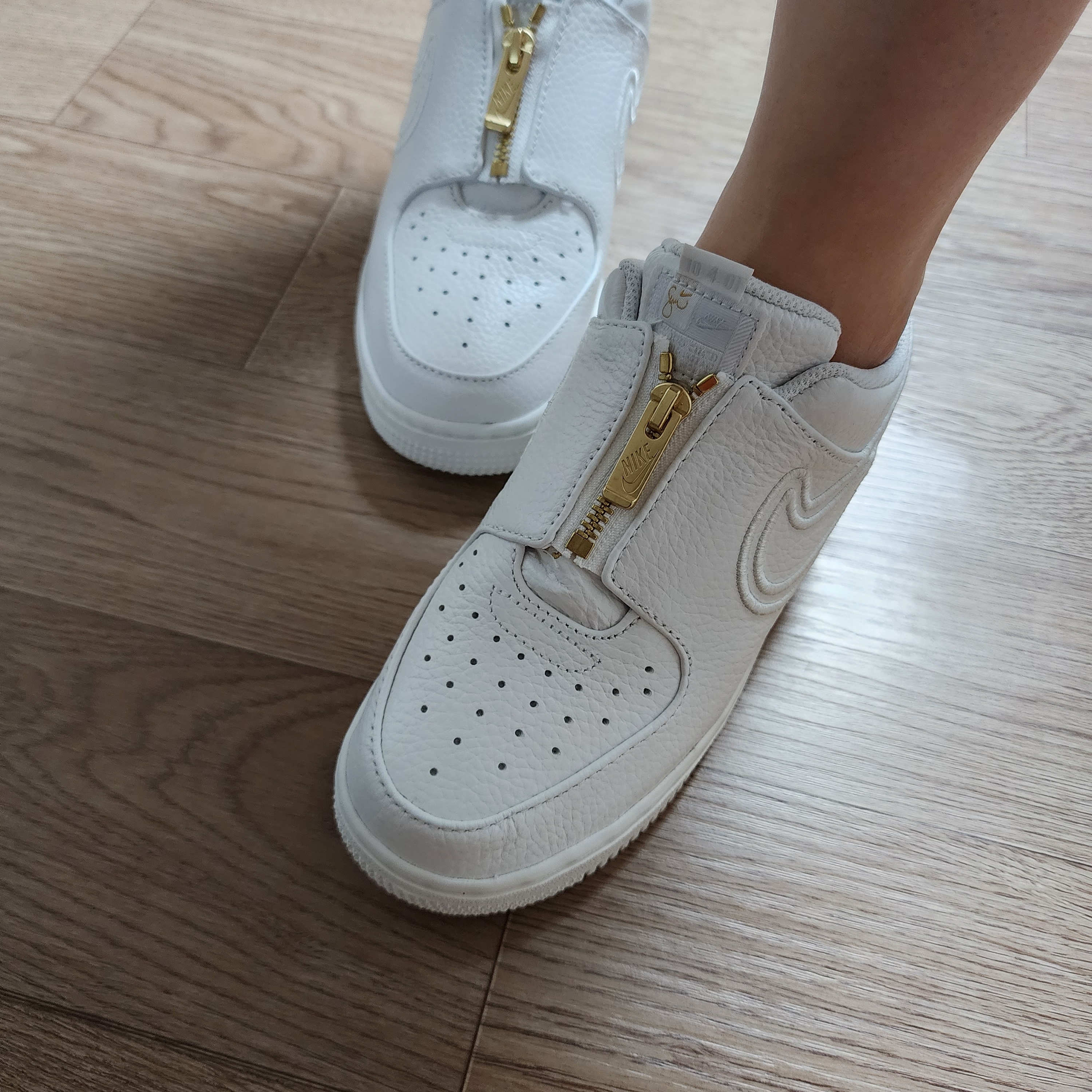 (W) Nike x Serena Williams Air Force 1 LXX Summit White 착용 스타일 - 2