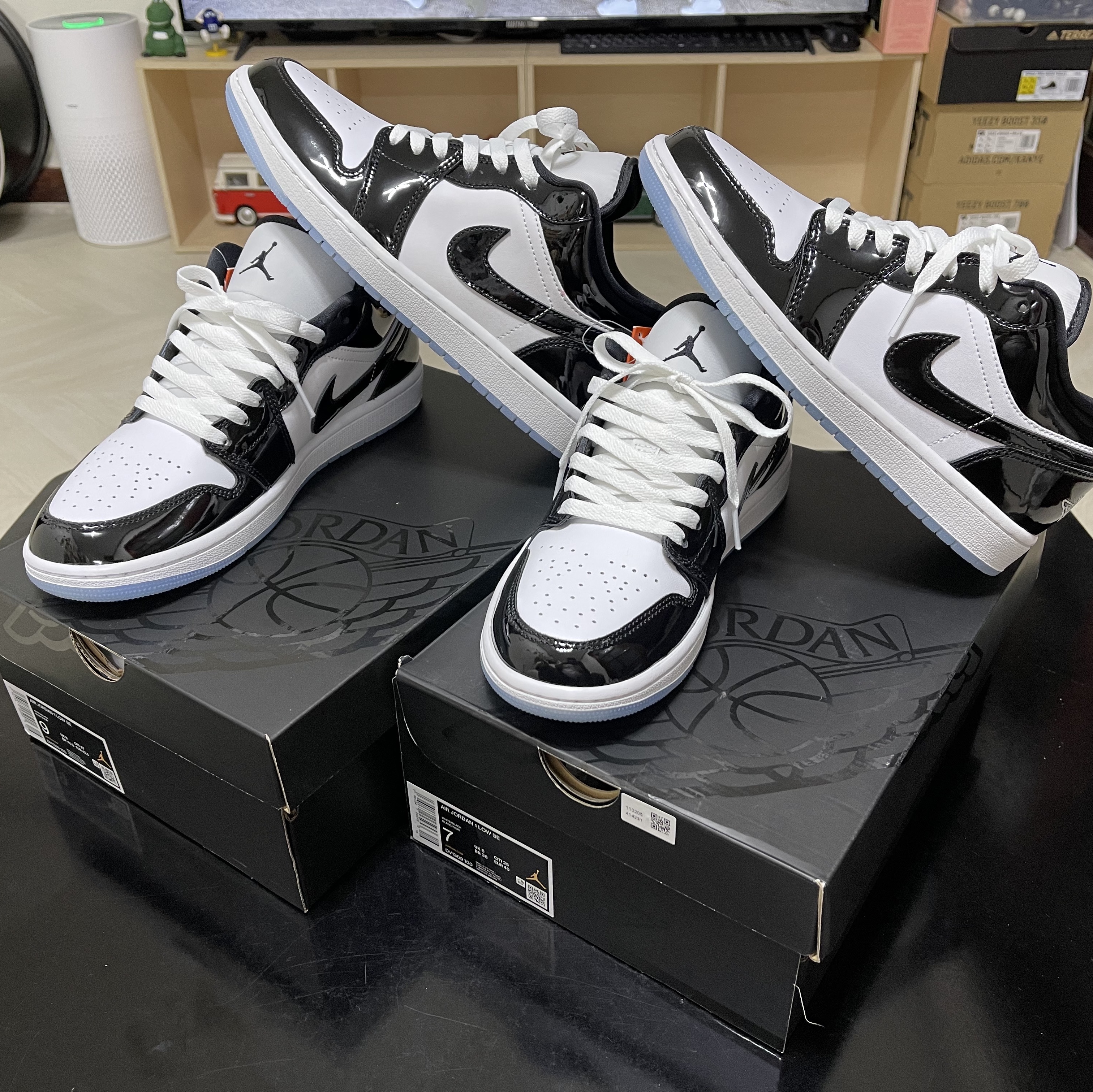 Jordan 1 Low SE Concord 착용 스타일