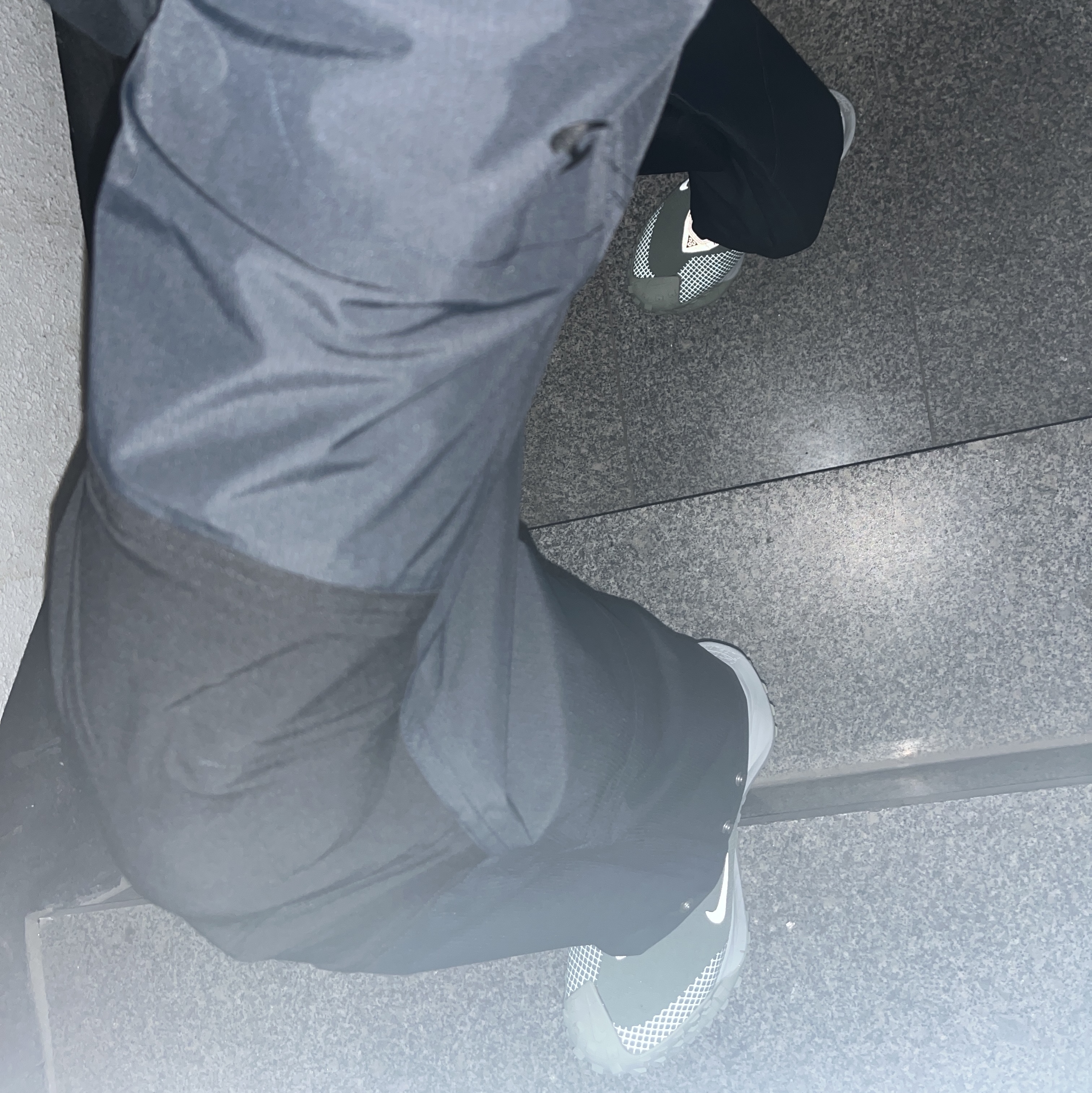Sansan Gear Windblock Pants Dark Navy 23SS, Sansan Gear Windblock Pants Dark Navy - 23SS 착용 스타일