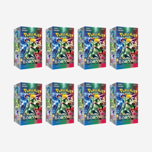 포켓몬 카드 게임 스칼렛 & 바이올렛 확장팩 트리플렛비트 8박스 (총 240팩)