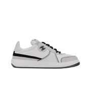 Chanel Sneakers Fabric Suede Calfskin & White Light Grey