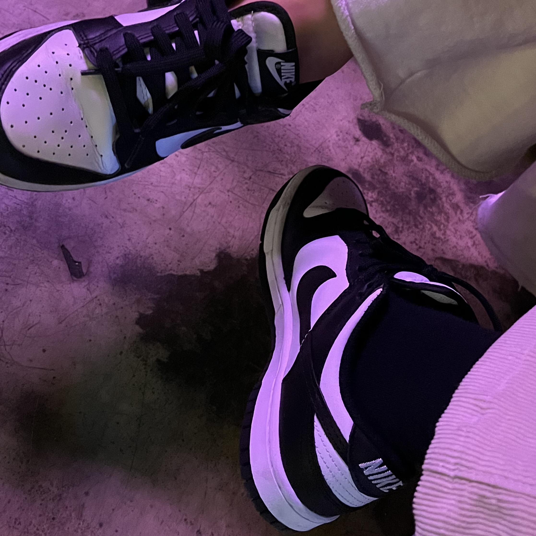 Nike Dunk Low Retro Black 착용 스타일