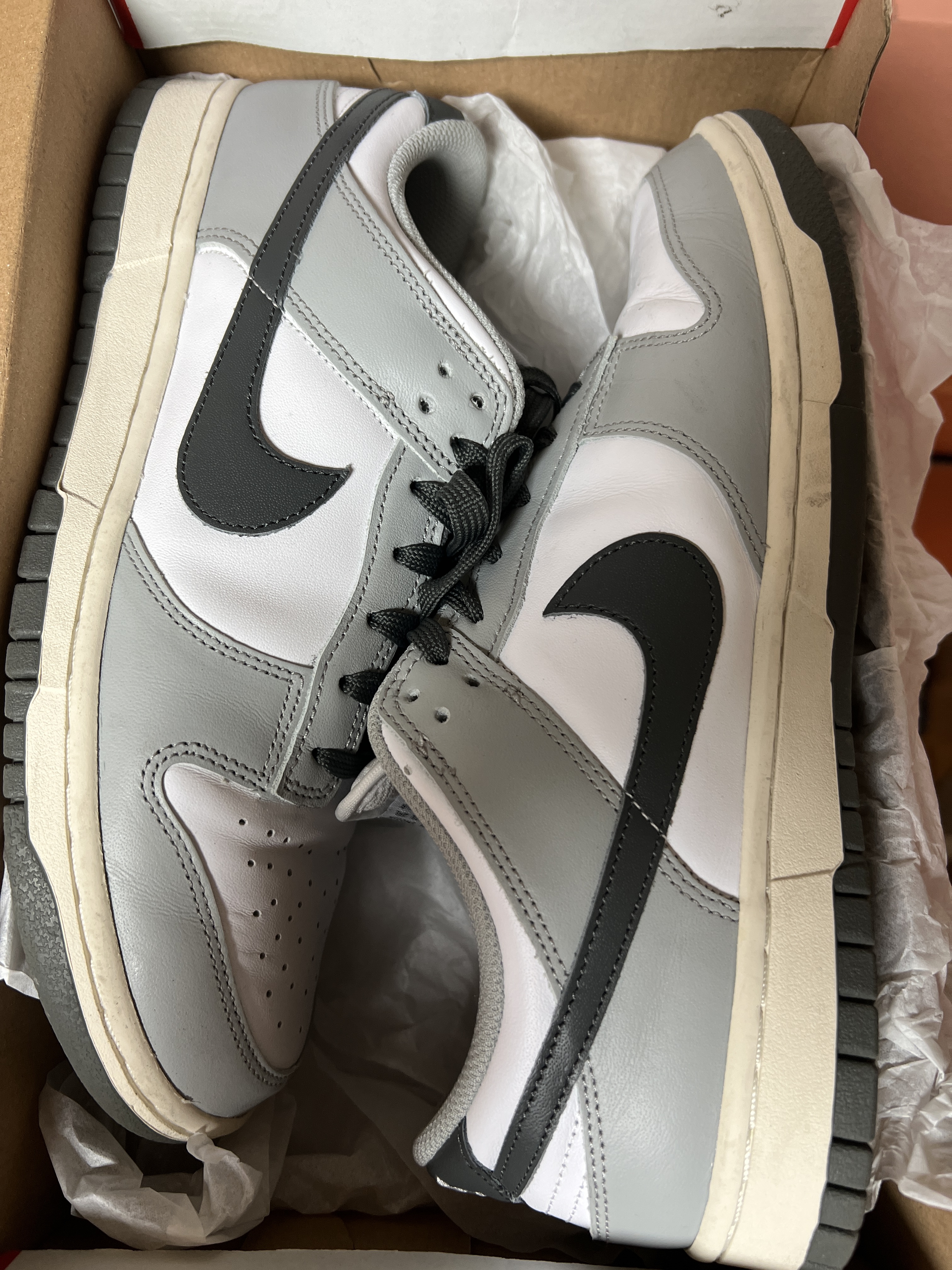 (W) Nike Dunk Low Light Smoke Grey 착용 스타일