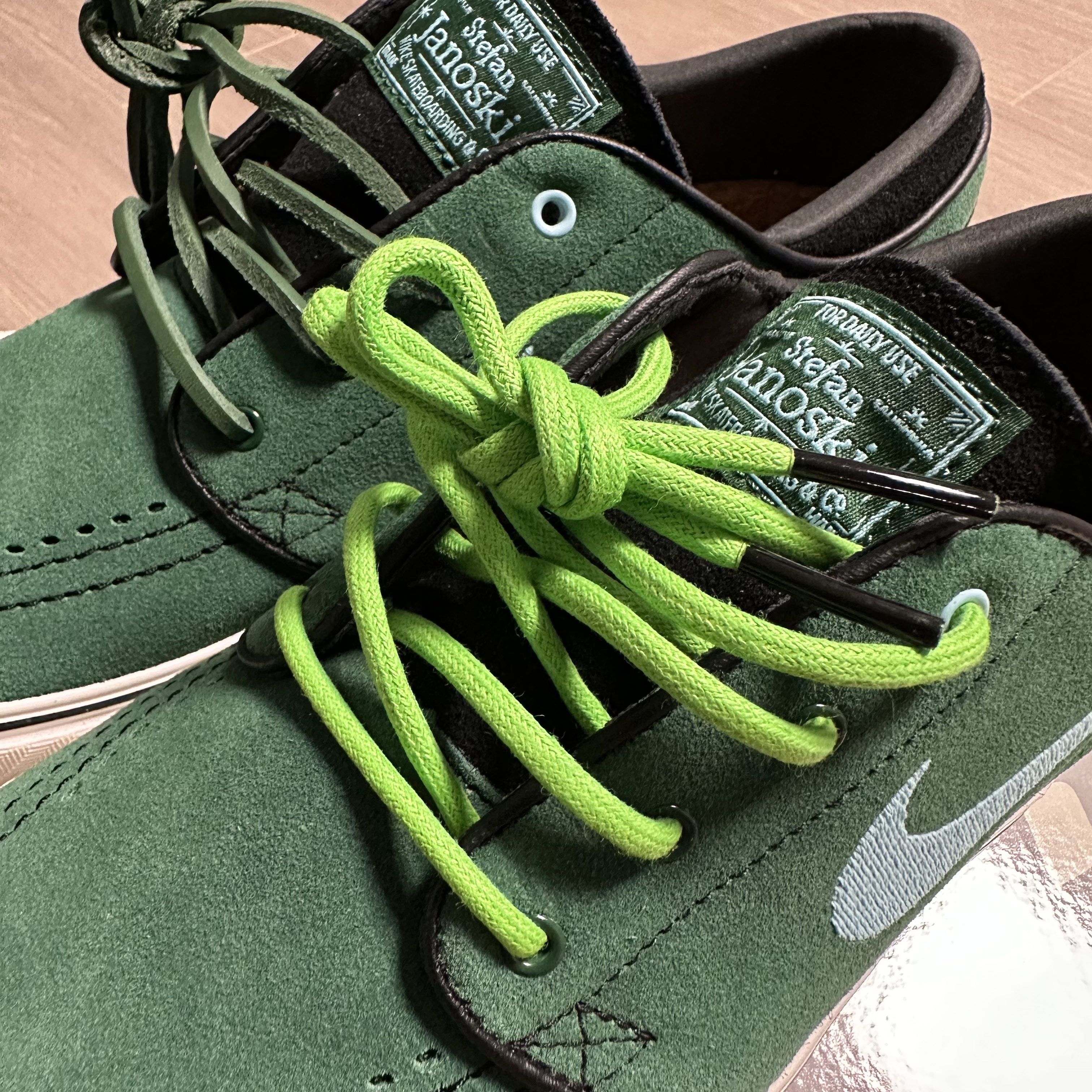 Nike SB Zoom Stefan Janoski OG+ Gorge Green 착용 스타일 - 3