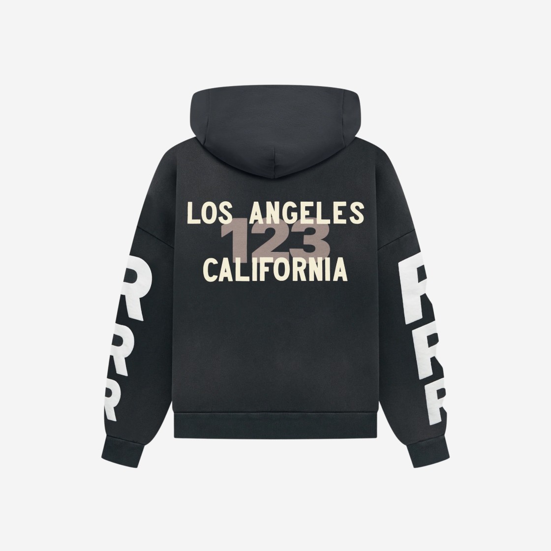 Fear Of God X RRR123 Mountain Hoodie Black 상세 이미지 2