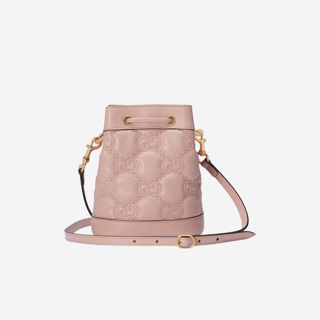 Gucci GG Matelasse Bucket Bag Pink 상세 이미지 3