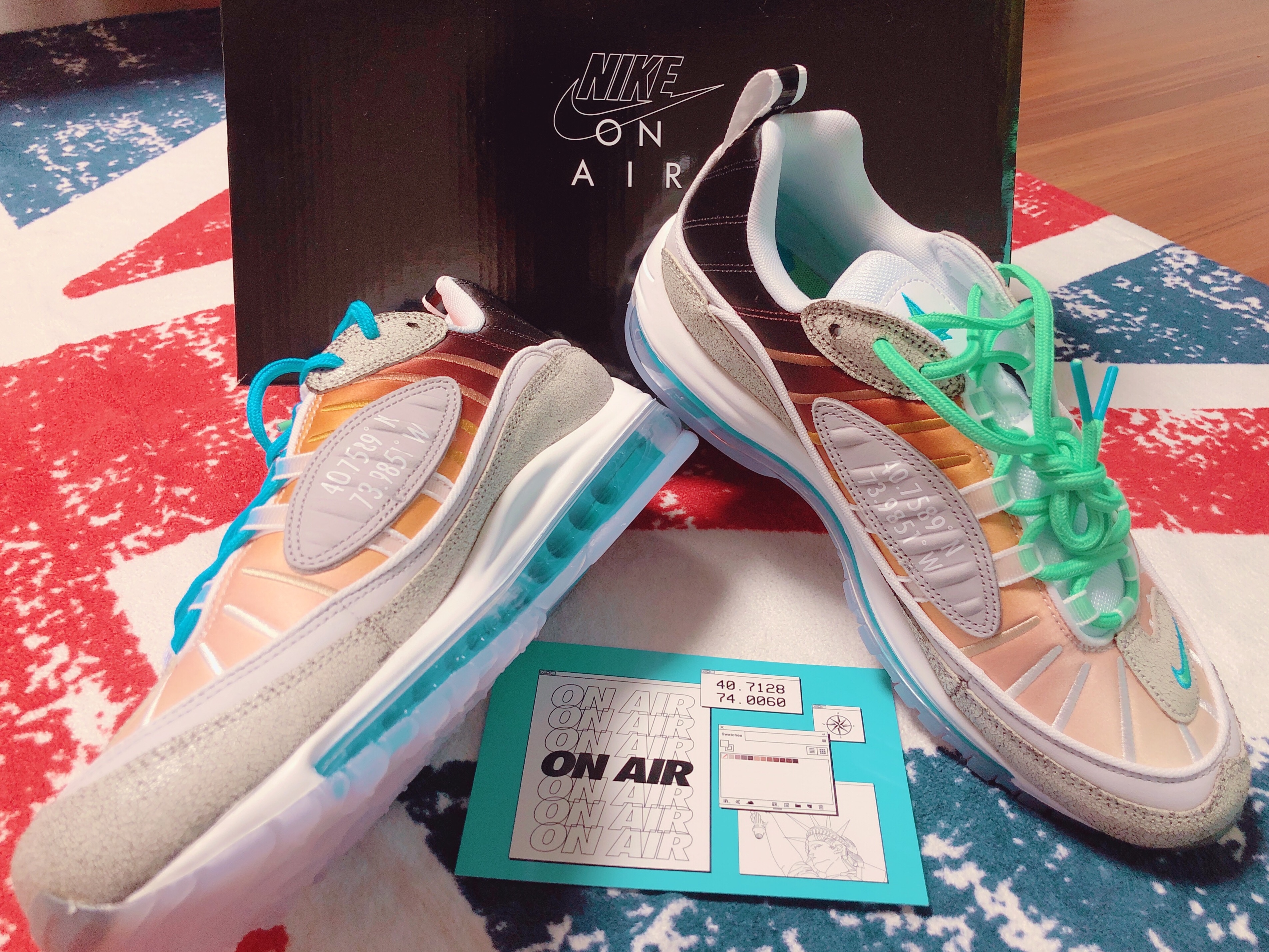 Nike Air Max 98 La Mezcla 착용 스타일