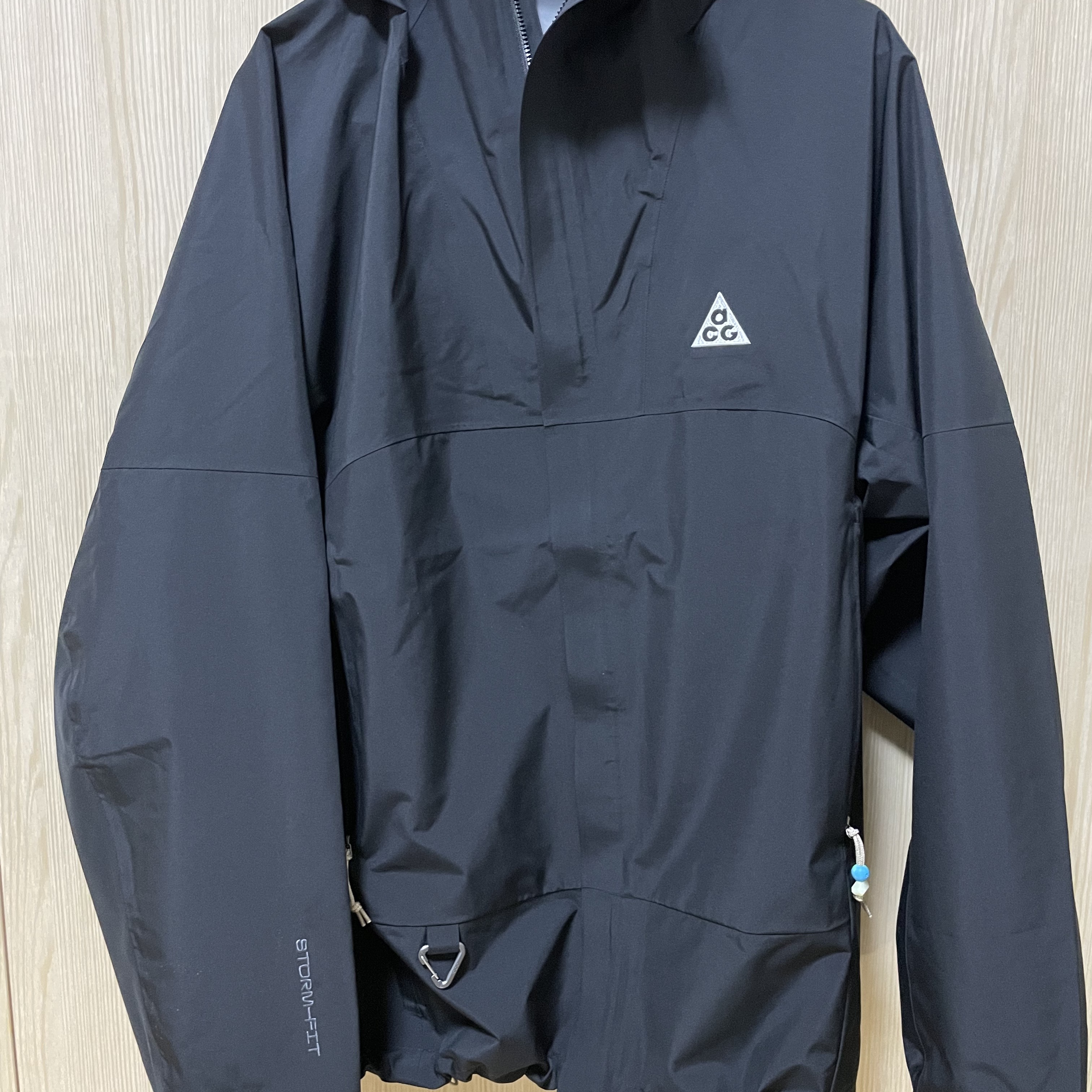 Nike ACG Storm-Fit ADV Cascade Rains Full Zip Jacket Black - Asia 착용 스타일