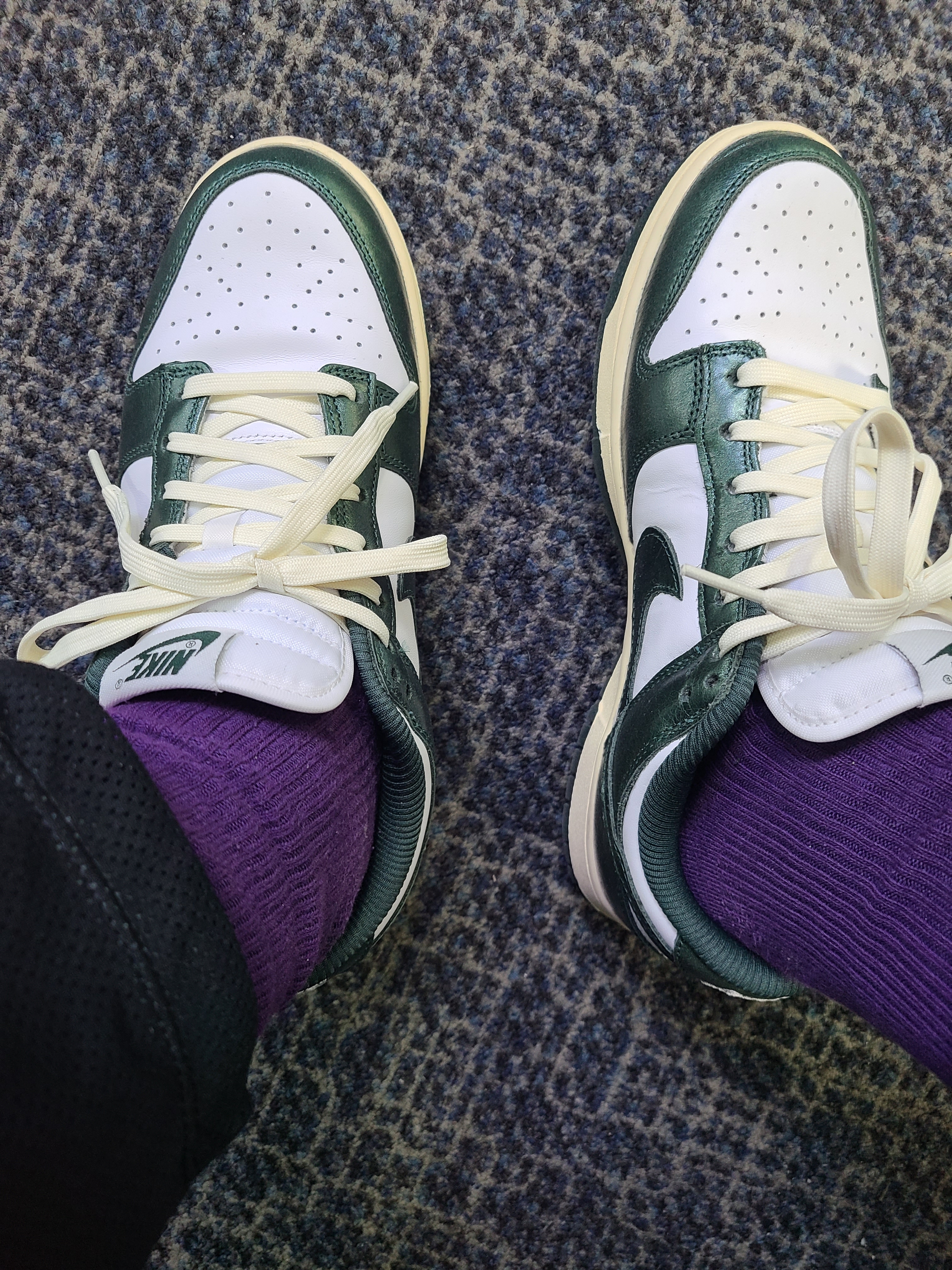 Supreme Snap-Off Sleeve L/S Baseball Top Purple - 22SS, (W) Nike Dunk Low Vintage Green 착용 스타일 - 4