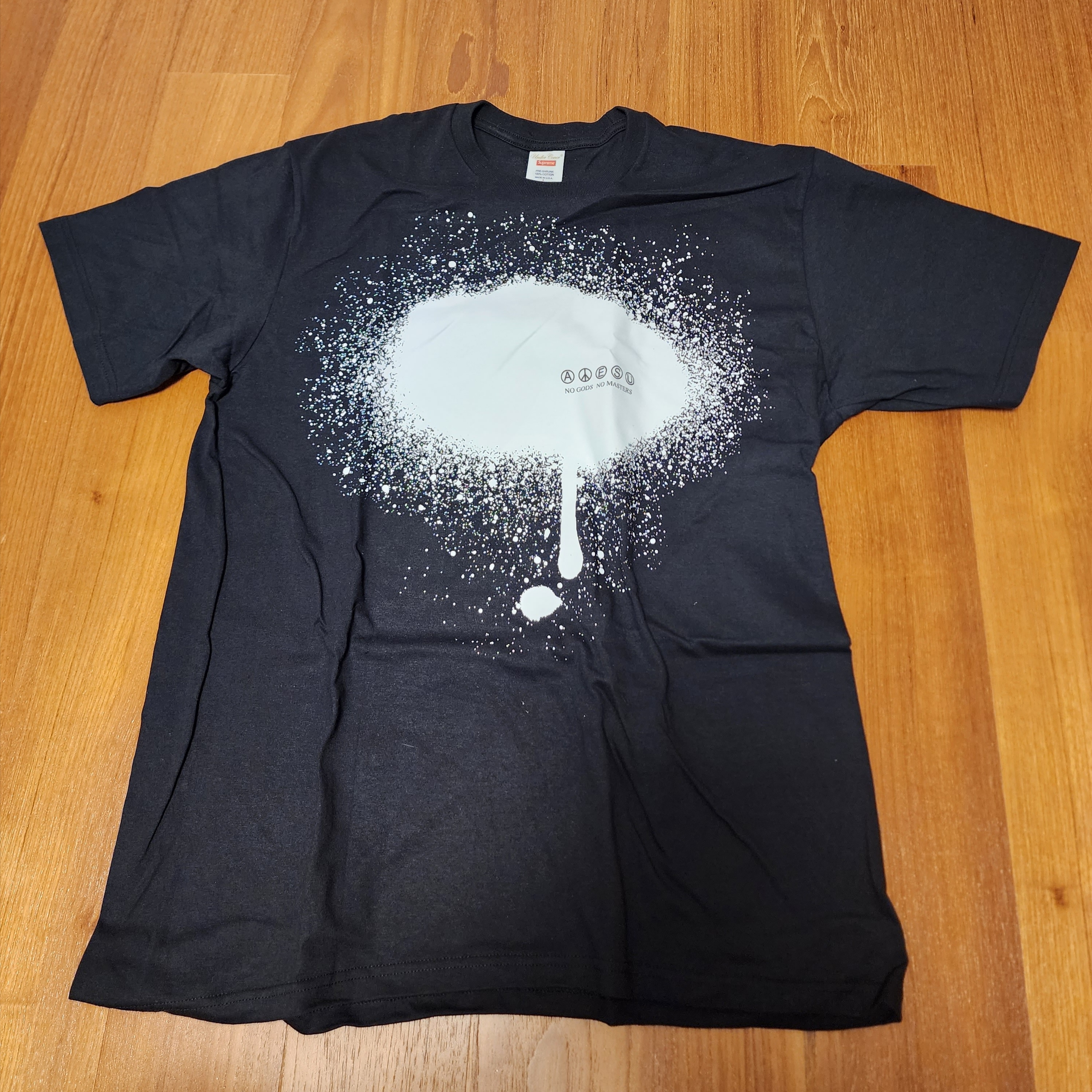 Supreme x Undercover Tag T-Shirt Black - 23SS 착용 스타일 - 1