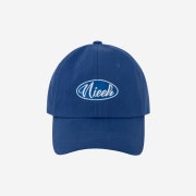 Nieeh Signature Round Logo Cap Blue