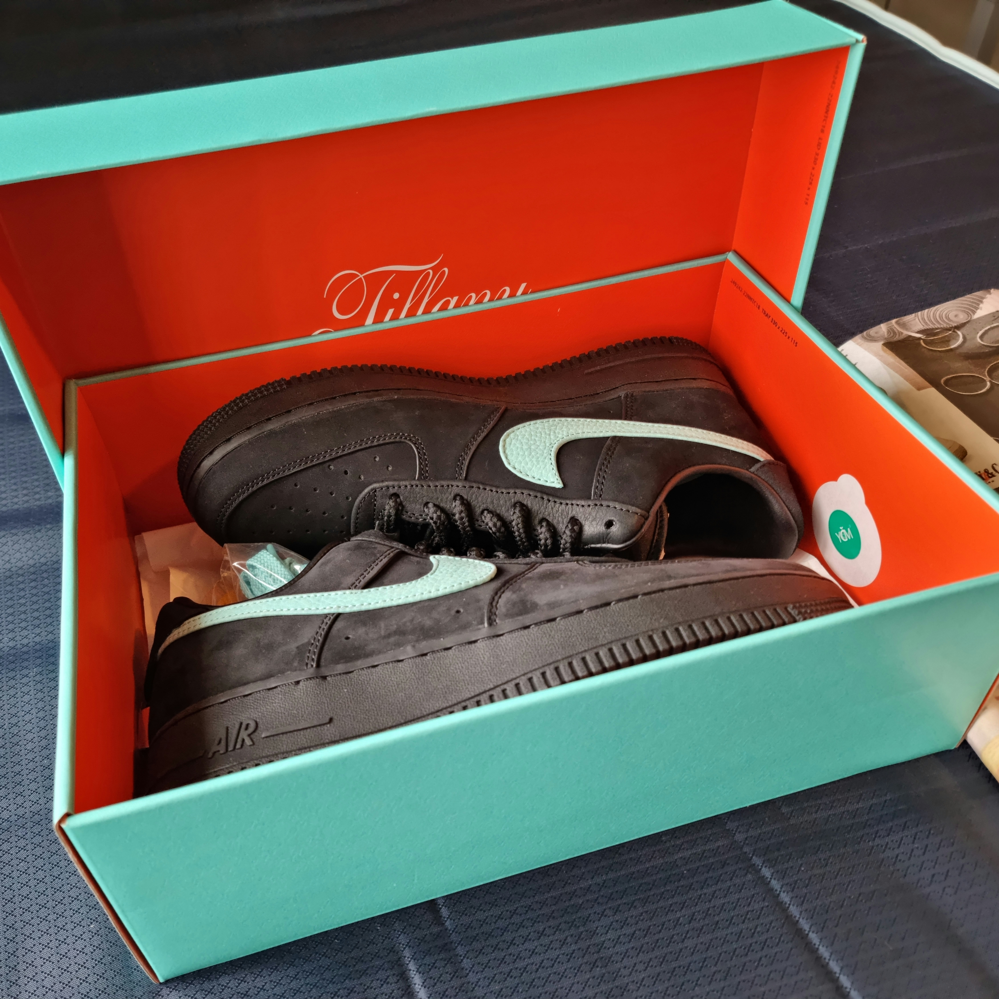 Nike x Tiffany & Co. Air Force 1 Low SP 1837 착용 스타일 - 1