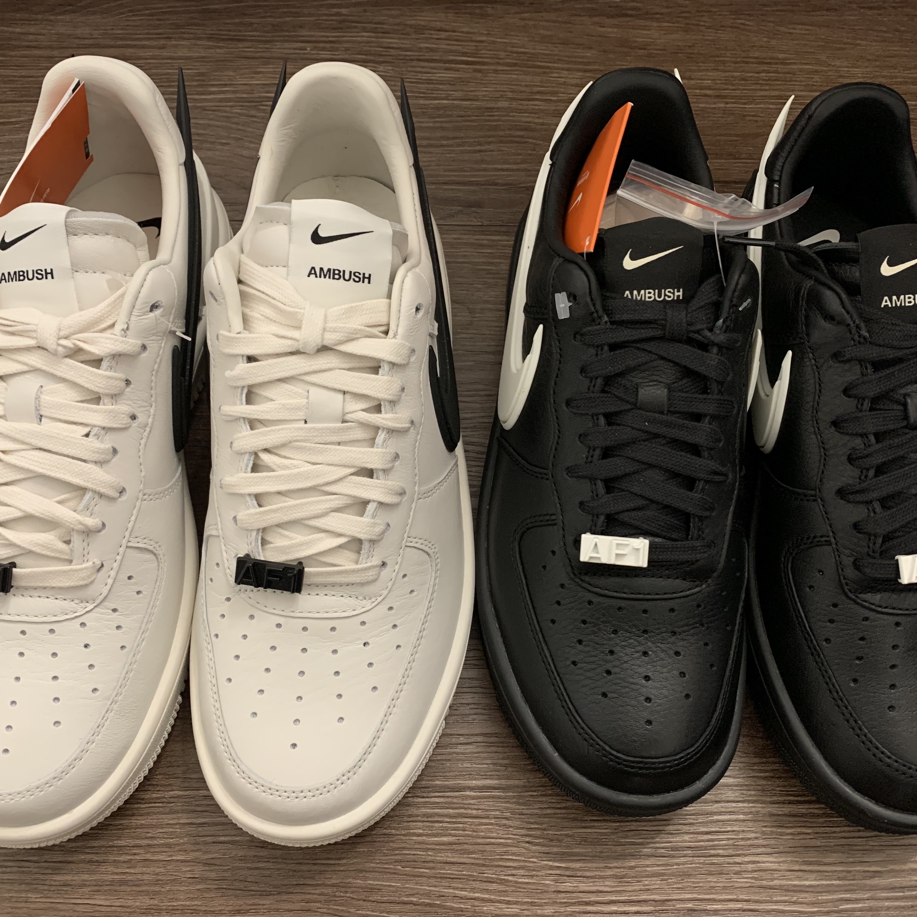 Nike x Ambush Air Force 1 Low SP Phantom, Nike x Ambush Air Force 1 Low SP Black 착용 스타일