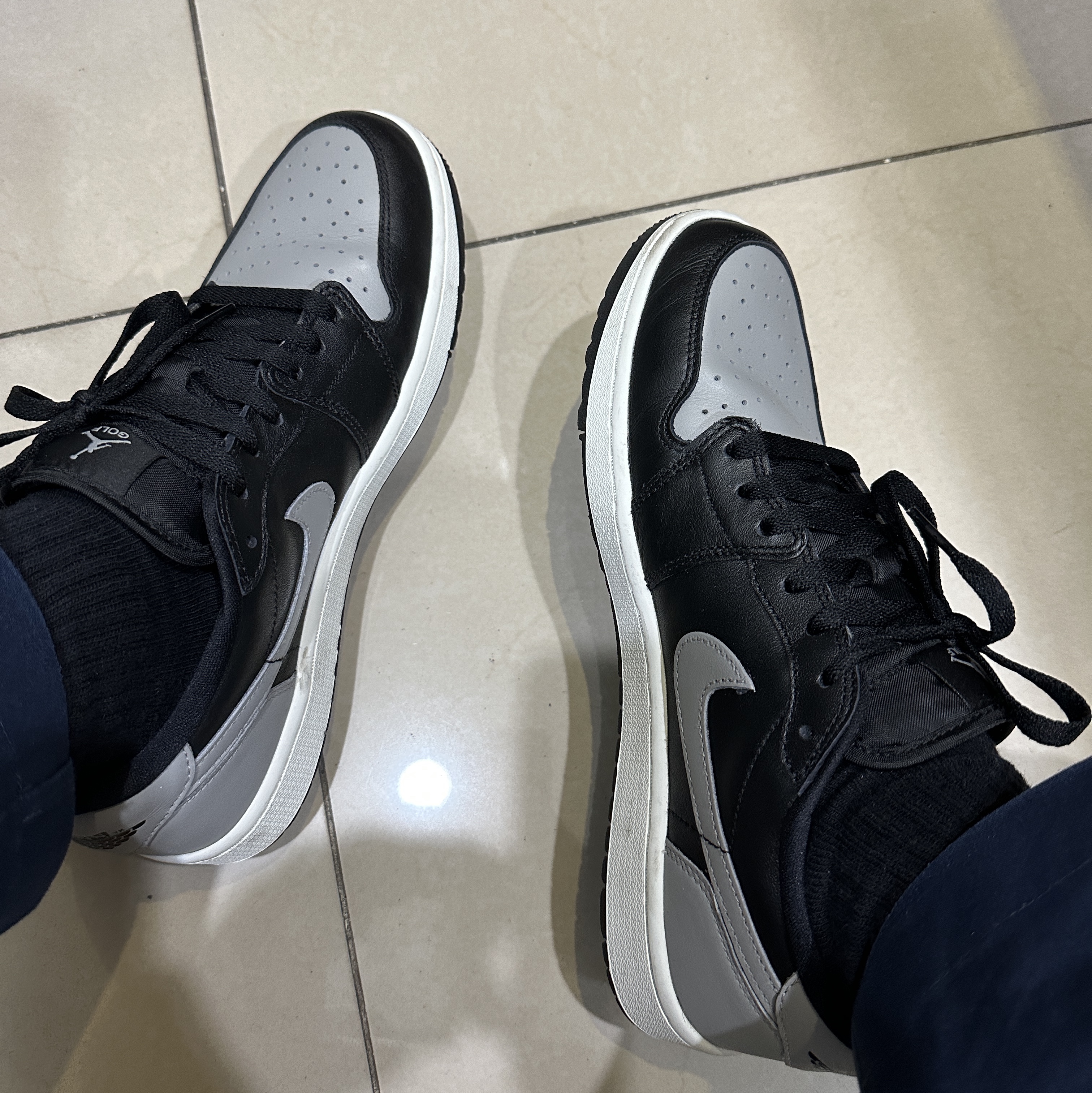 Jordan 1 Low Golf Shadow 착용 스타일
