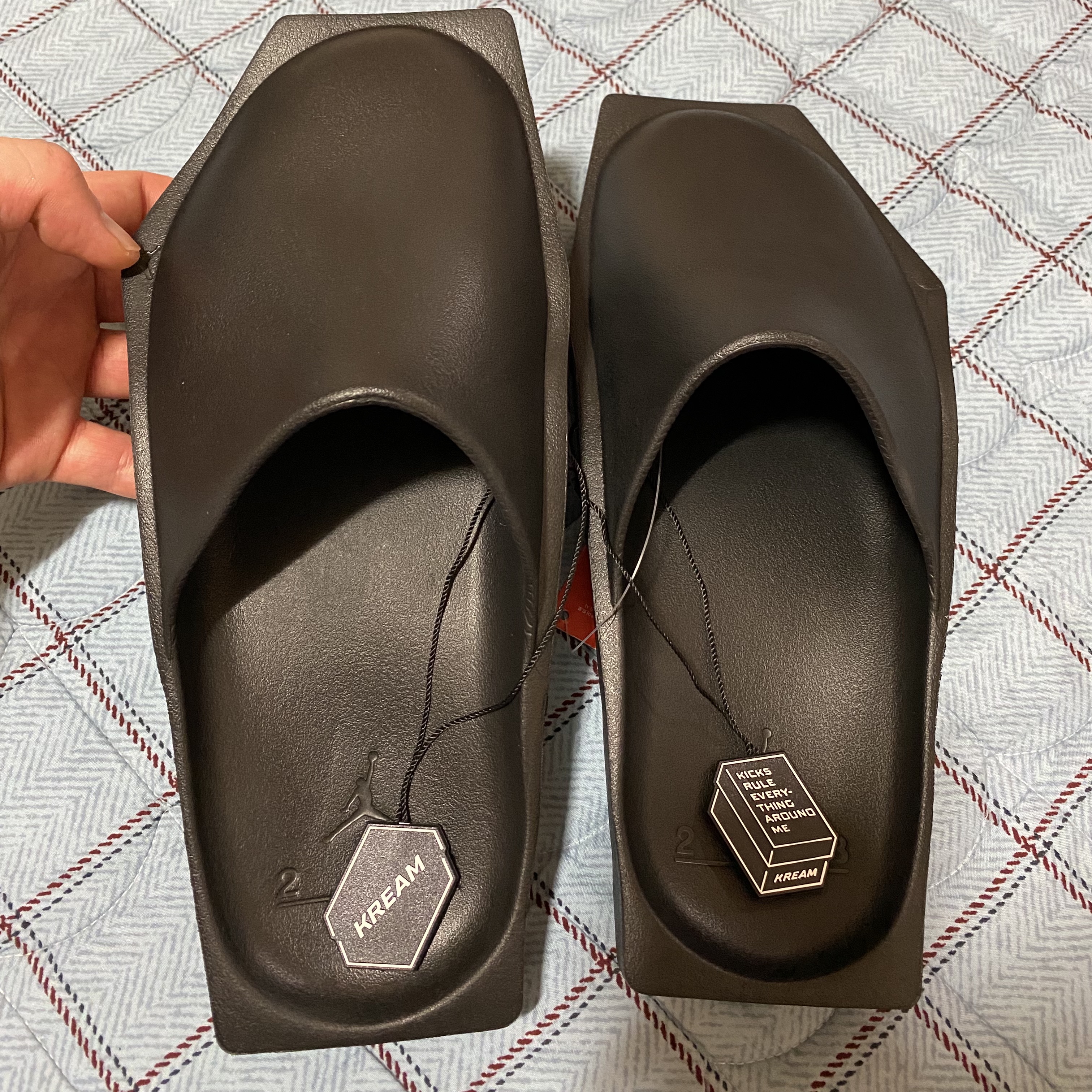 (W) Jordan Hex Mule SP Black 착용 스타일