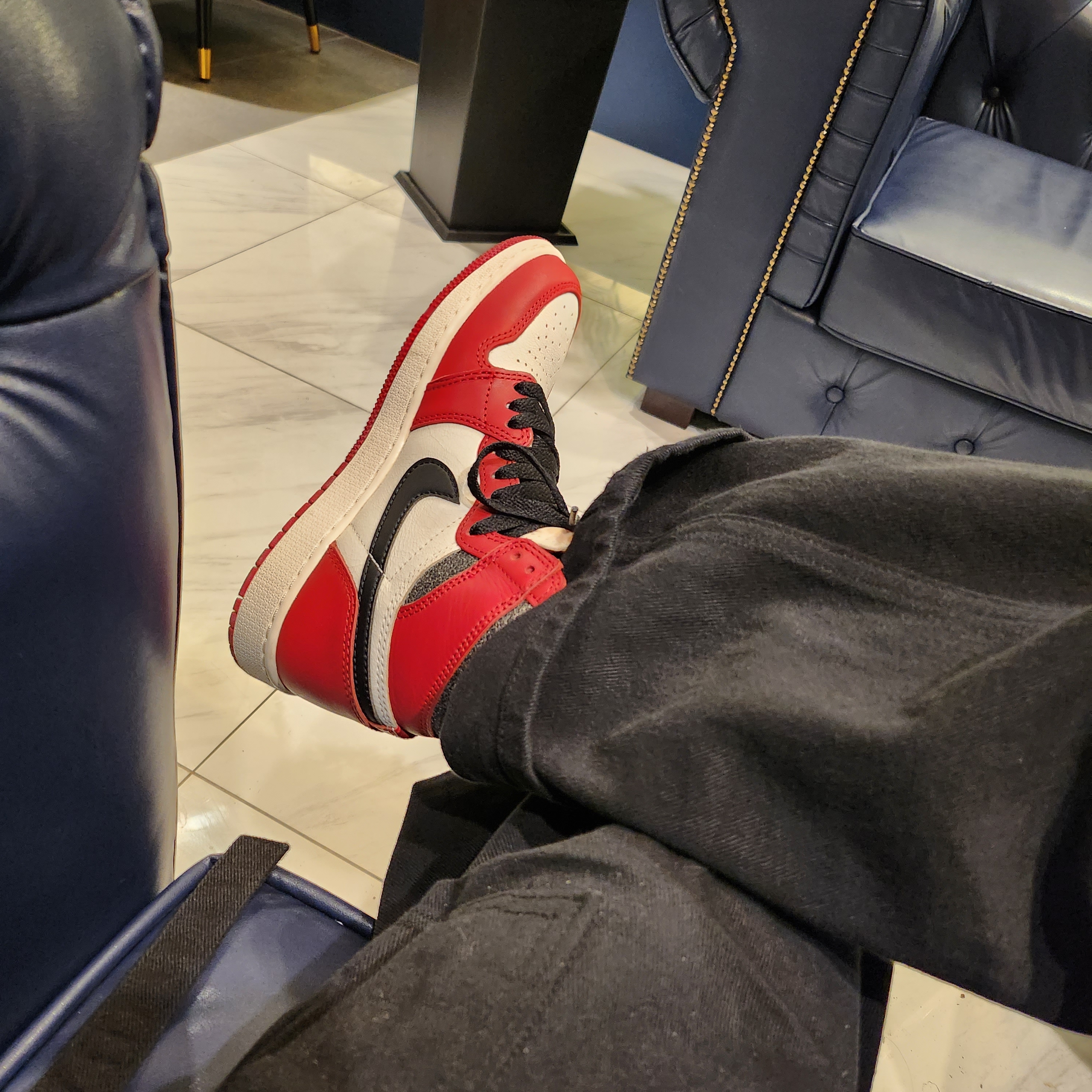 (GS) Jordan 1 Retro High OG Chicago 2022 착용 스타일 - 1