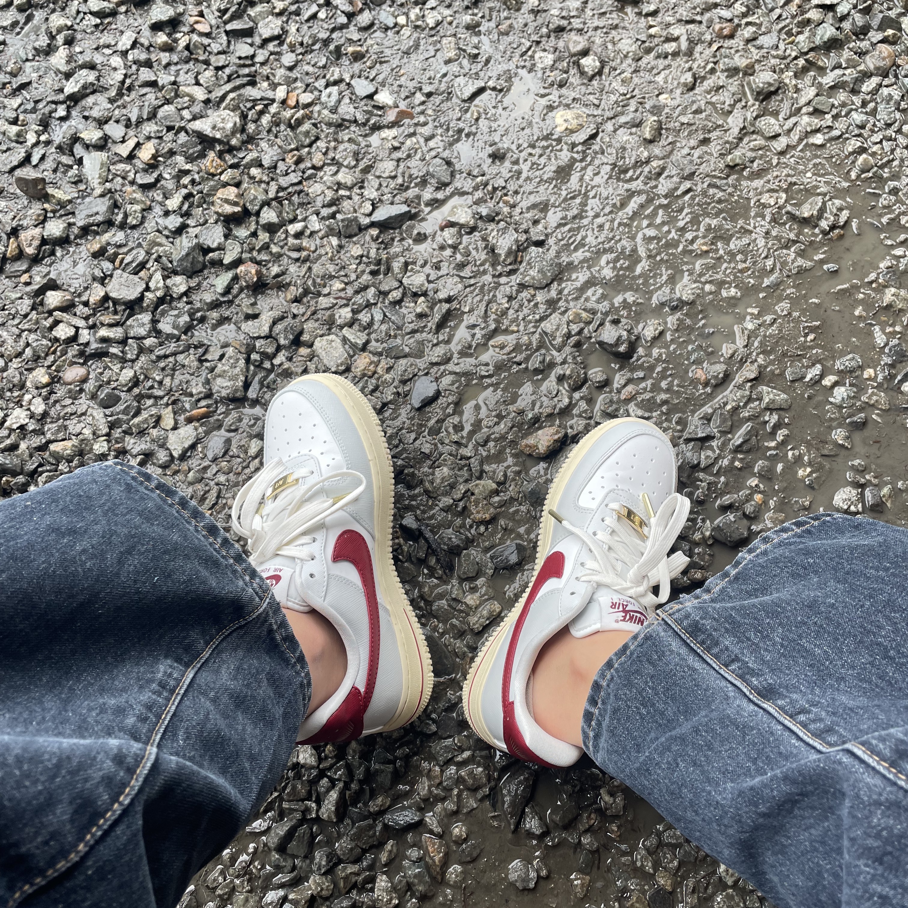 (W) Nike Air Force 1 '07 SE Pandant 착용 스타일 - 2