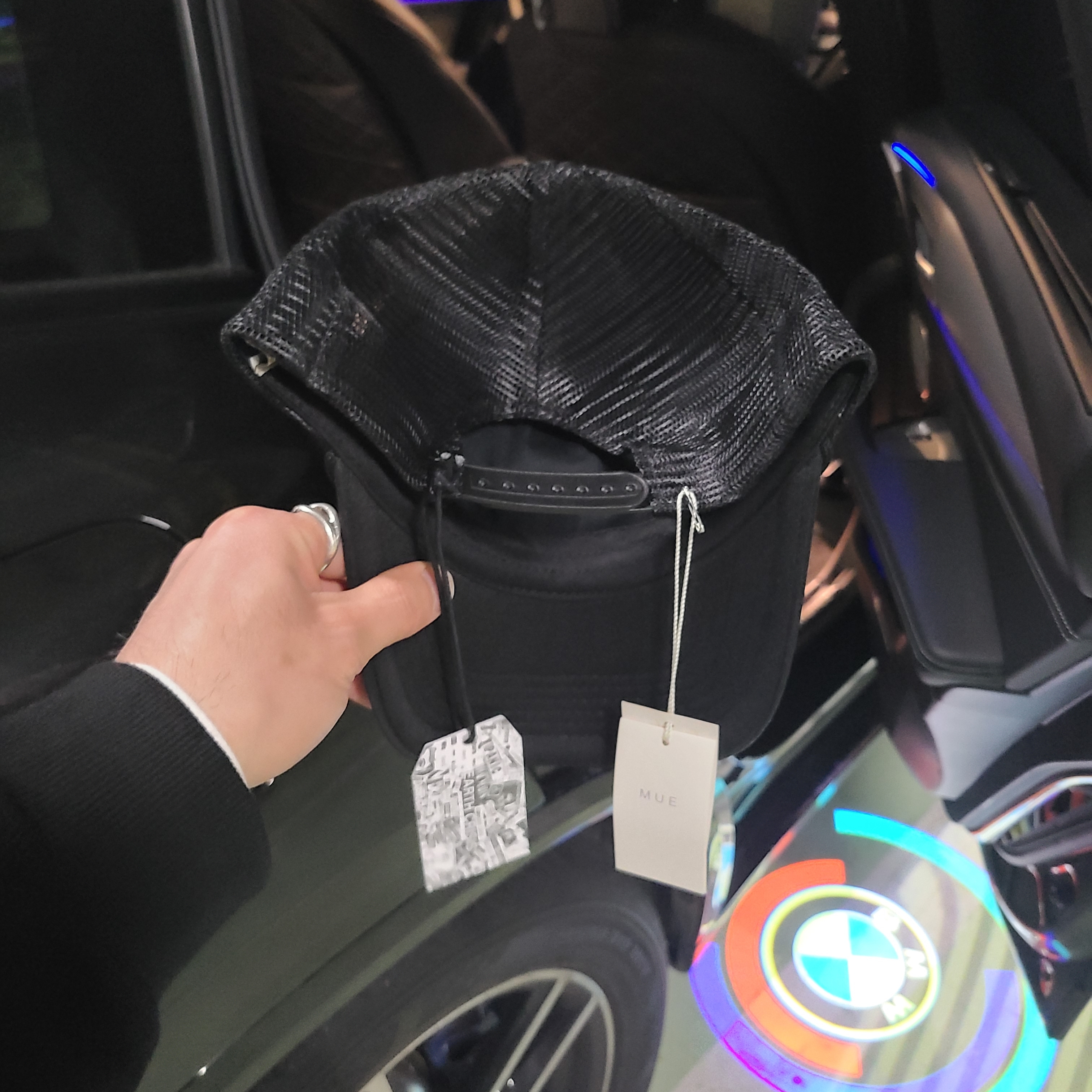 Gallery Dept. GD Trucker Cap Black 착용 스타일 - 2