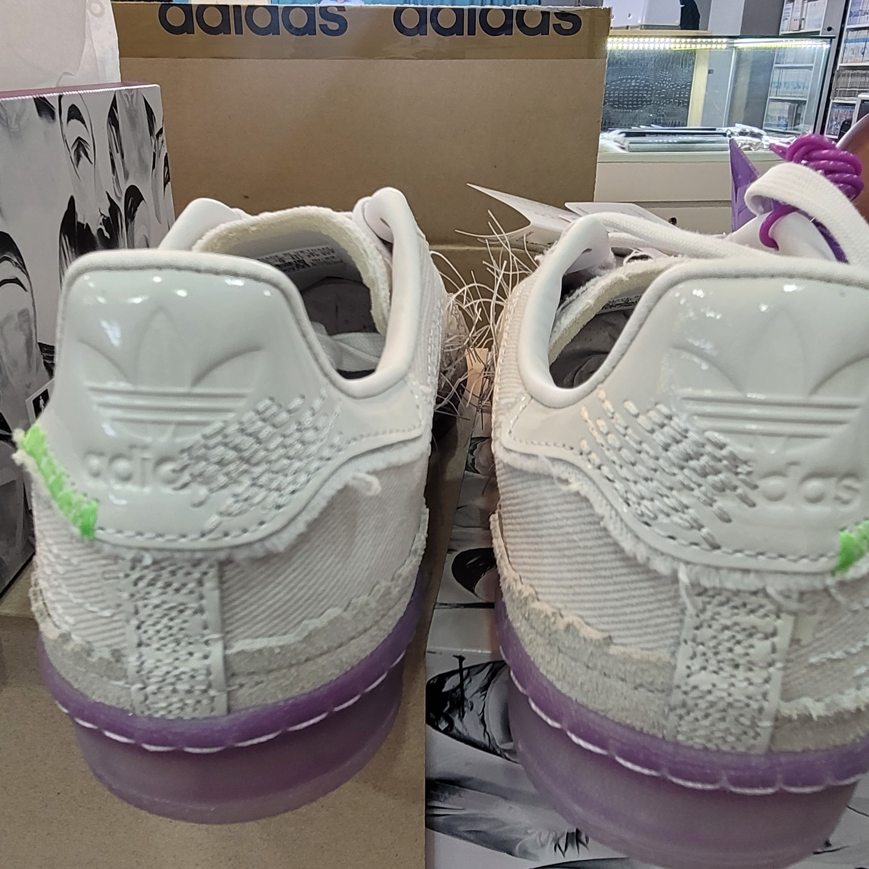 Adidas x Youth of Paris Campus Crystal White 착용 스타일 - 4