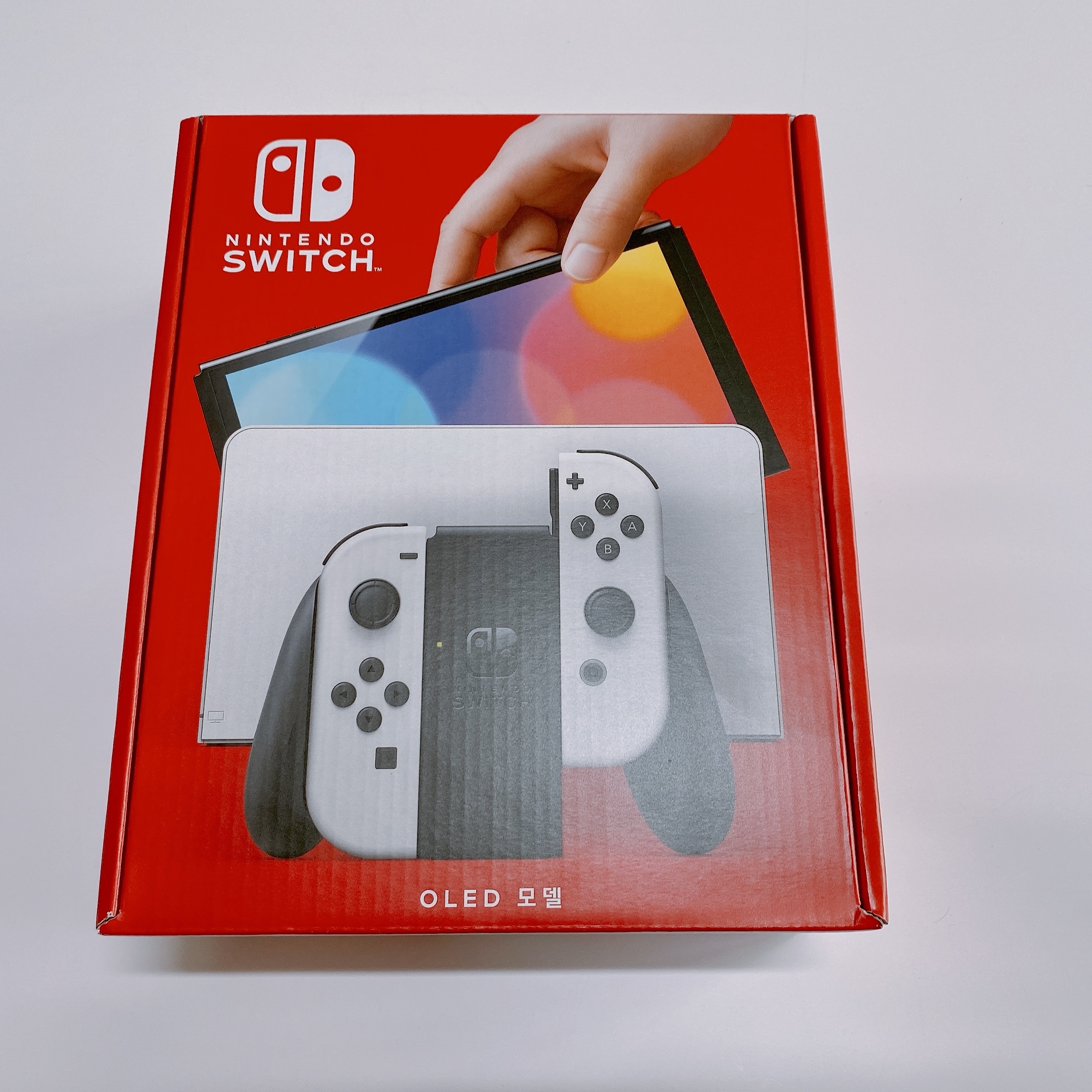 Nintendo Switch OLED White (Korean Ver.) 착용 스타일 - 3