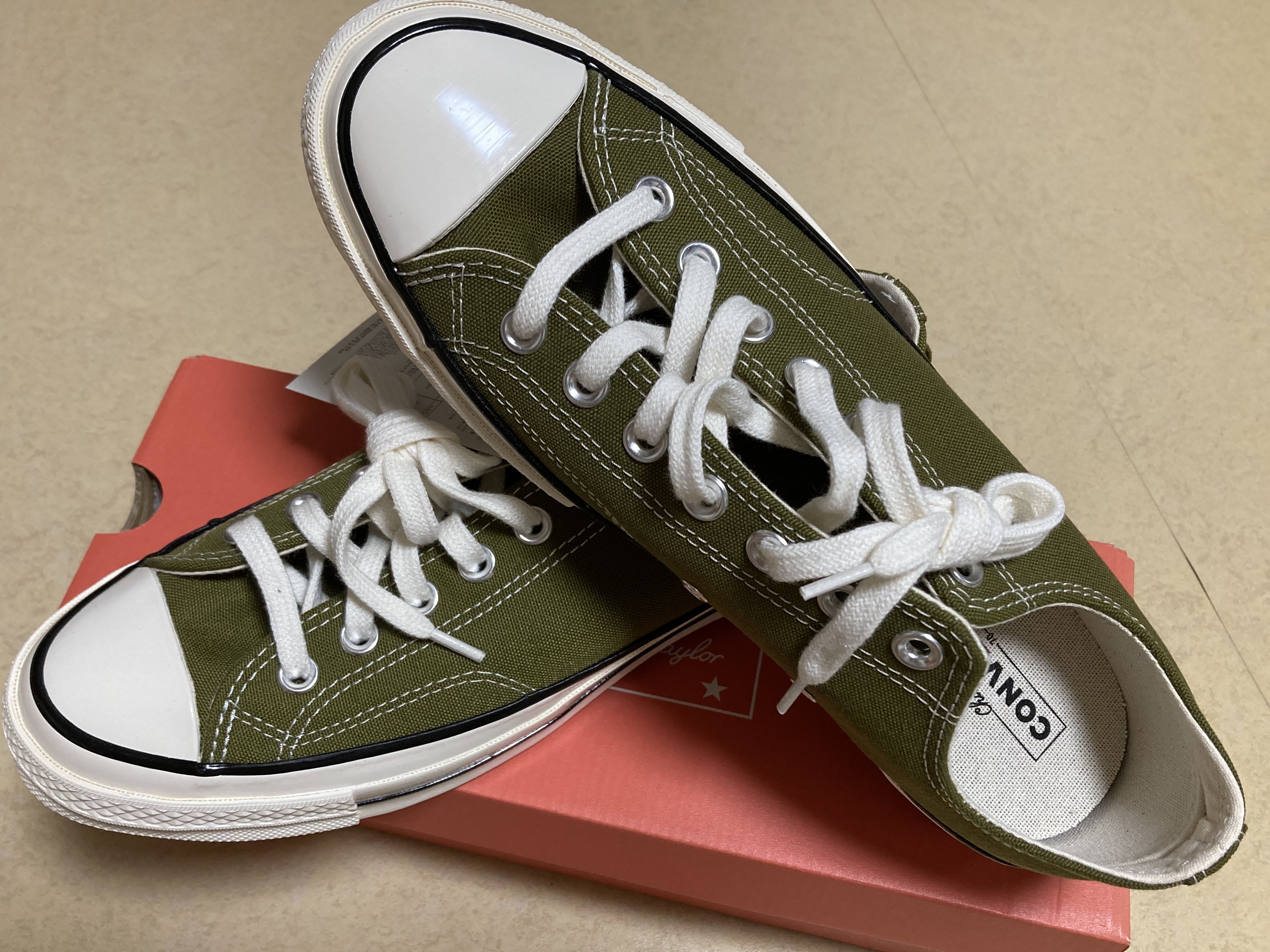 Converse Chuck 70 Ox Dark Moss 착용 스타일