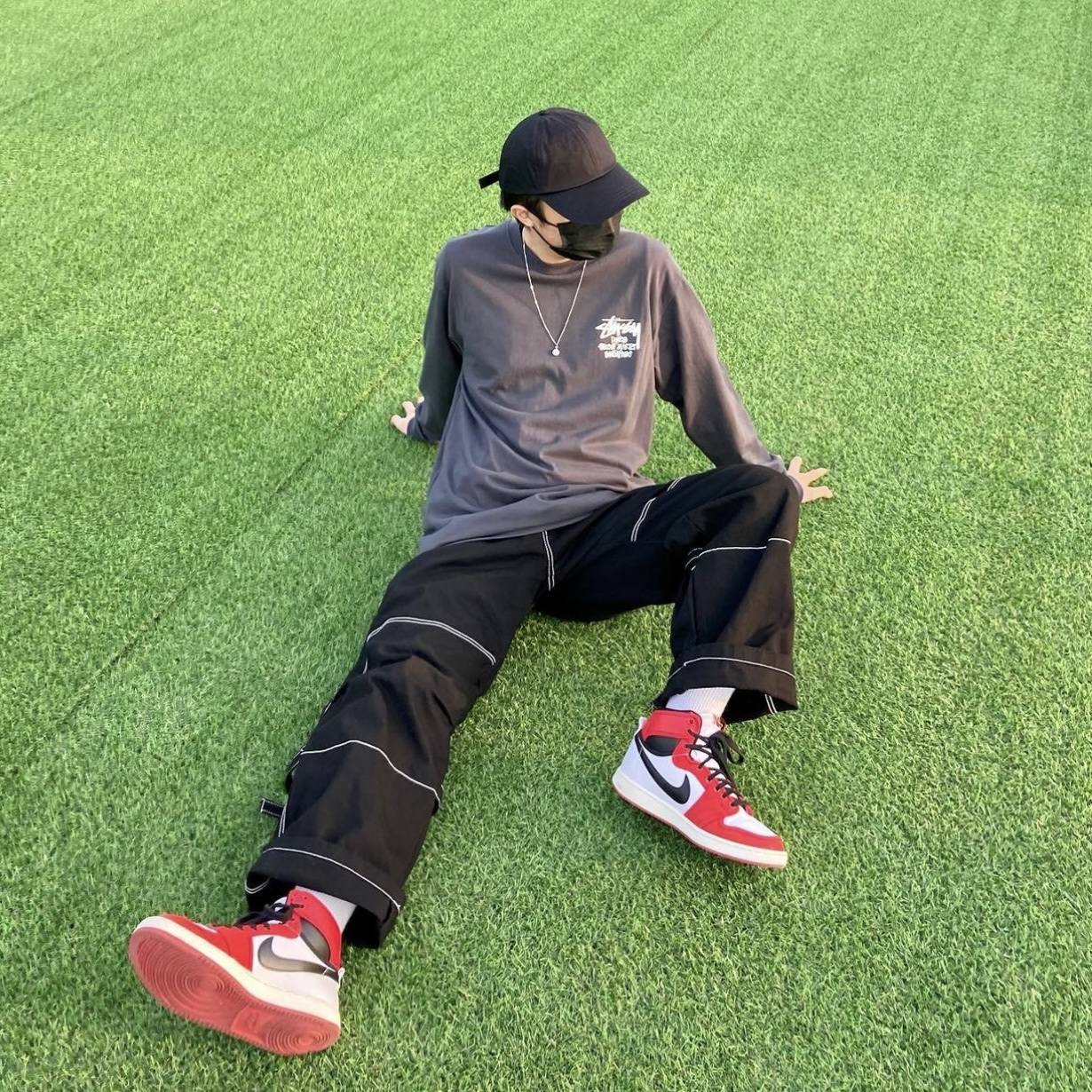 Jordan 1 KO Chicago 2021 착용 스타일