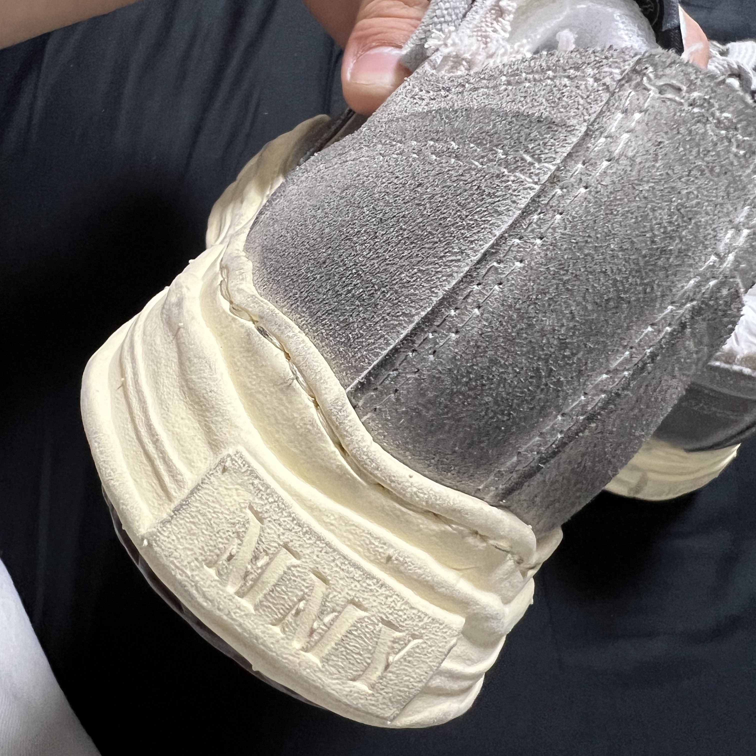 Maison Mihara Yasuhiro x Bed J.W. Ford Hank OG Sole Low-top Sneakers Gray 착용 스타일 - 3