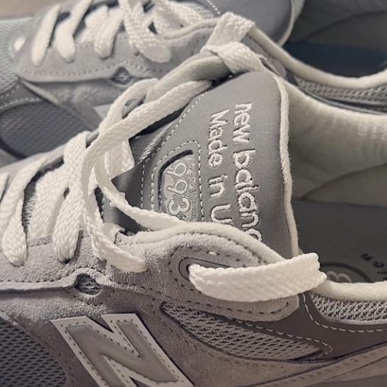 New Balance 993 Made in USA Grey - D Standard 착용 스타일