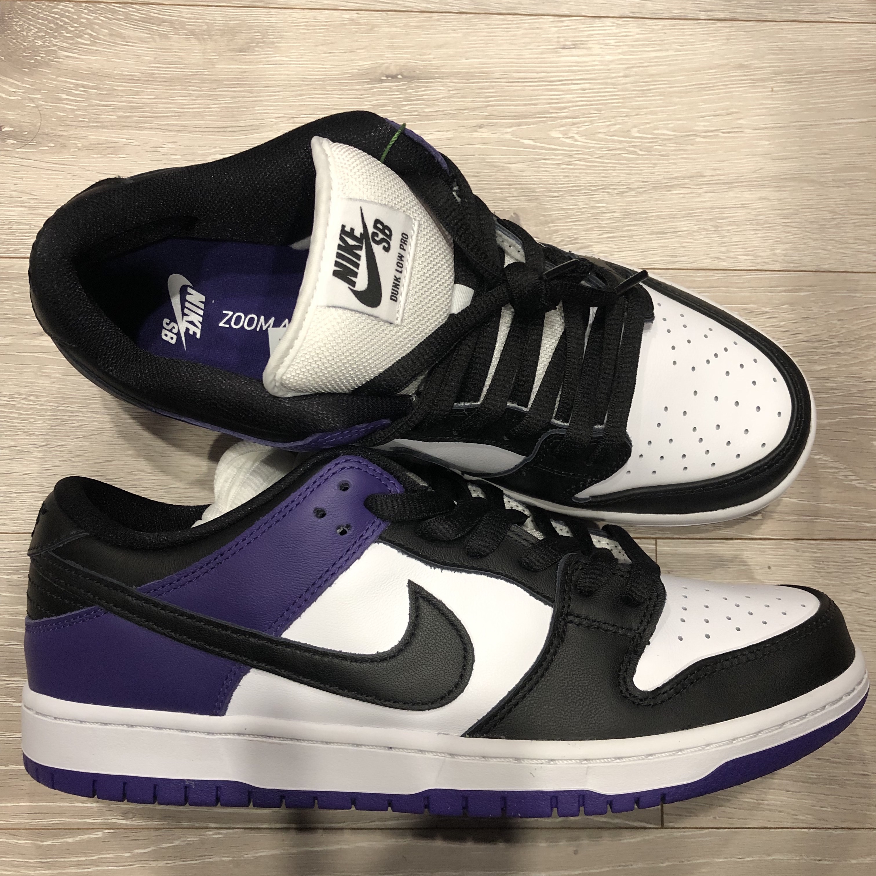 Nike SB Dunk Low Pro Court Purple 착용 스타일