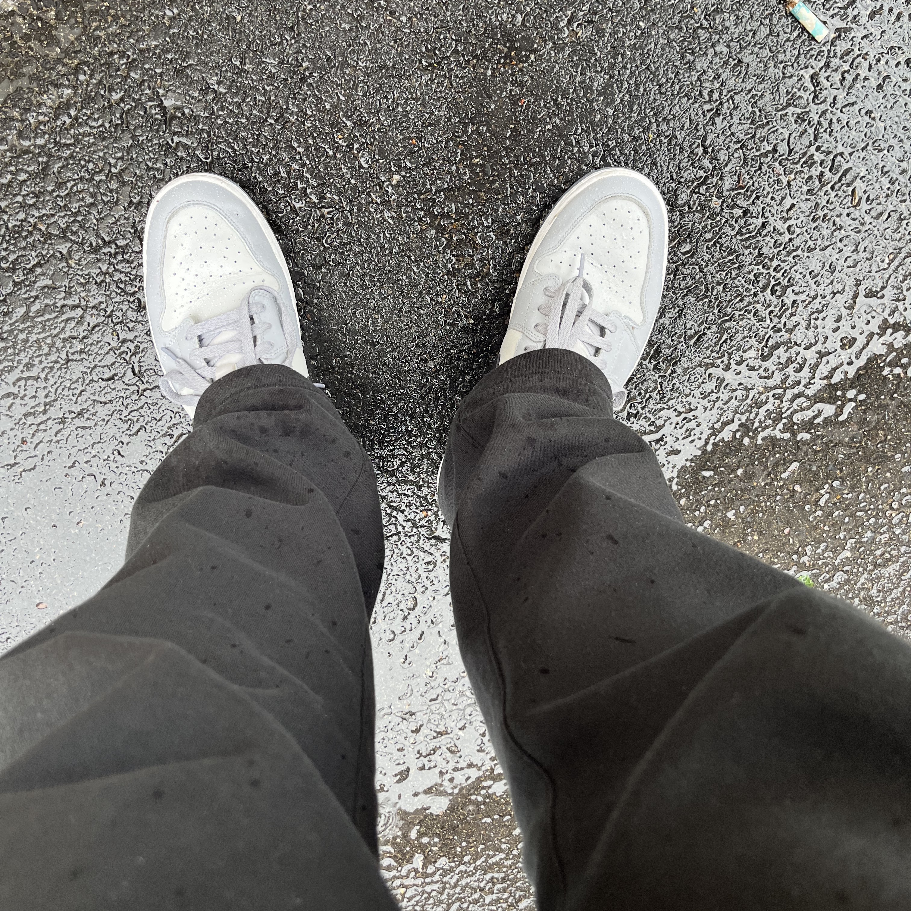 Jordan 1 Low Golf Wolf Grey 착용 스타일