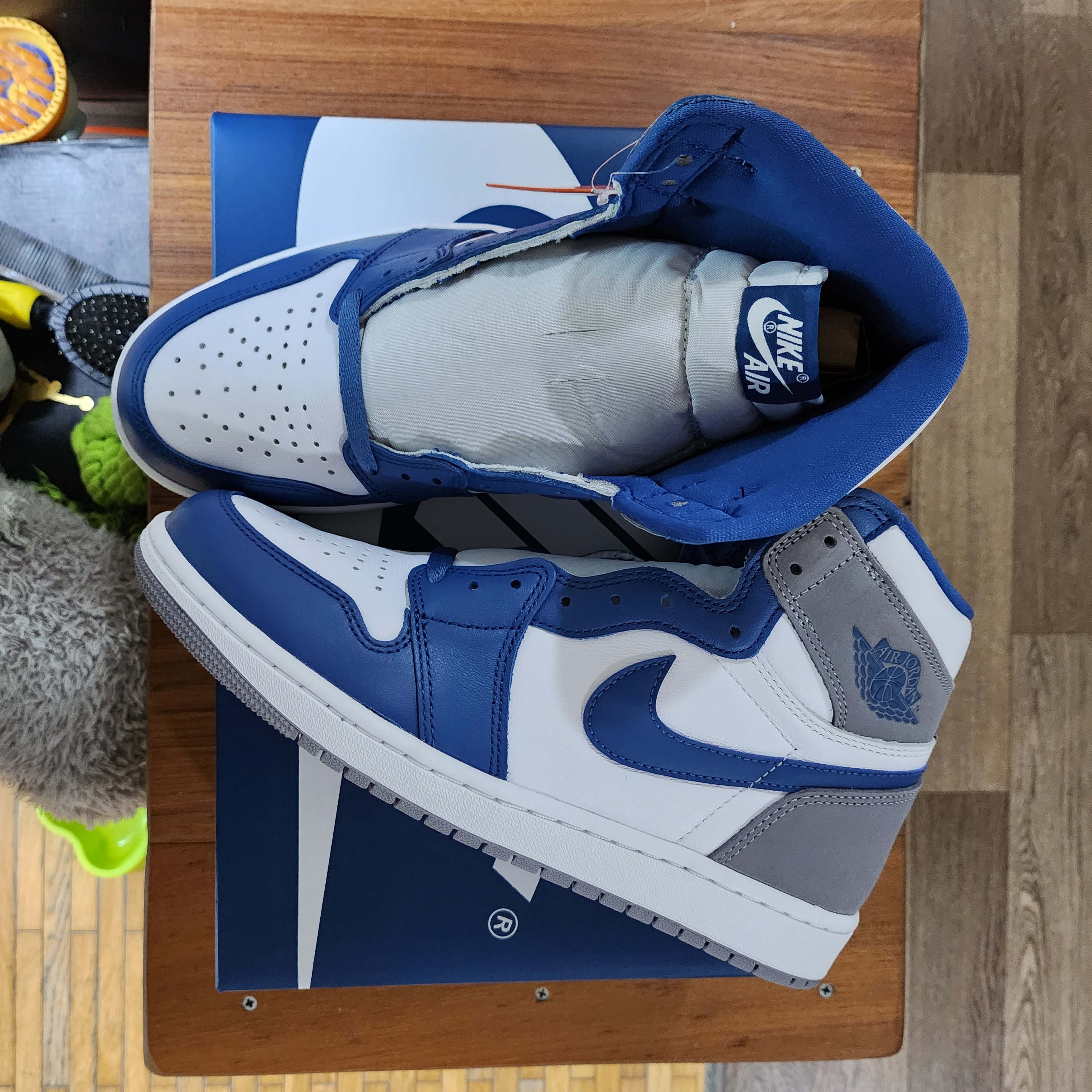 Jordan 1 Retro High OG True Blue 착용 스타일