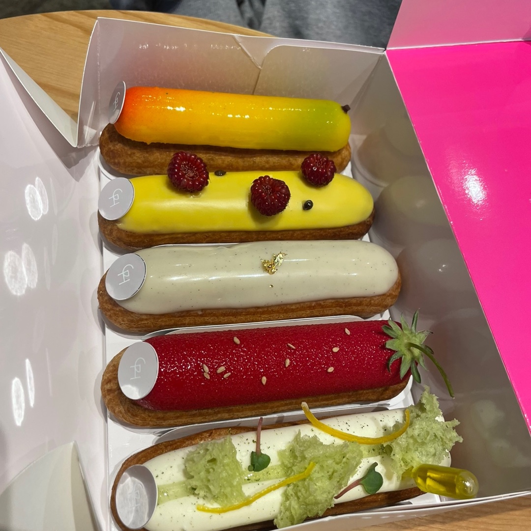 가루하루 에클레어 5개입, 나이키 x 사카이 x 프라그먼트 LD와플 라이트 스모크 그레이 착용 스타일 - 1