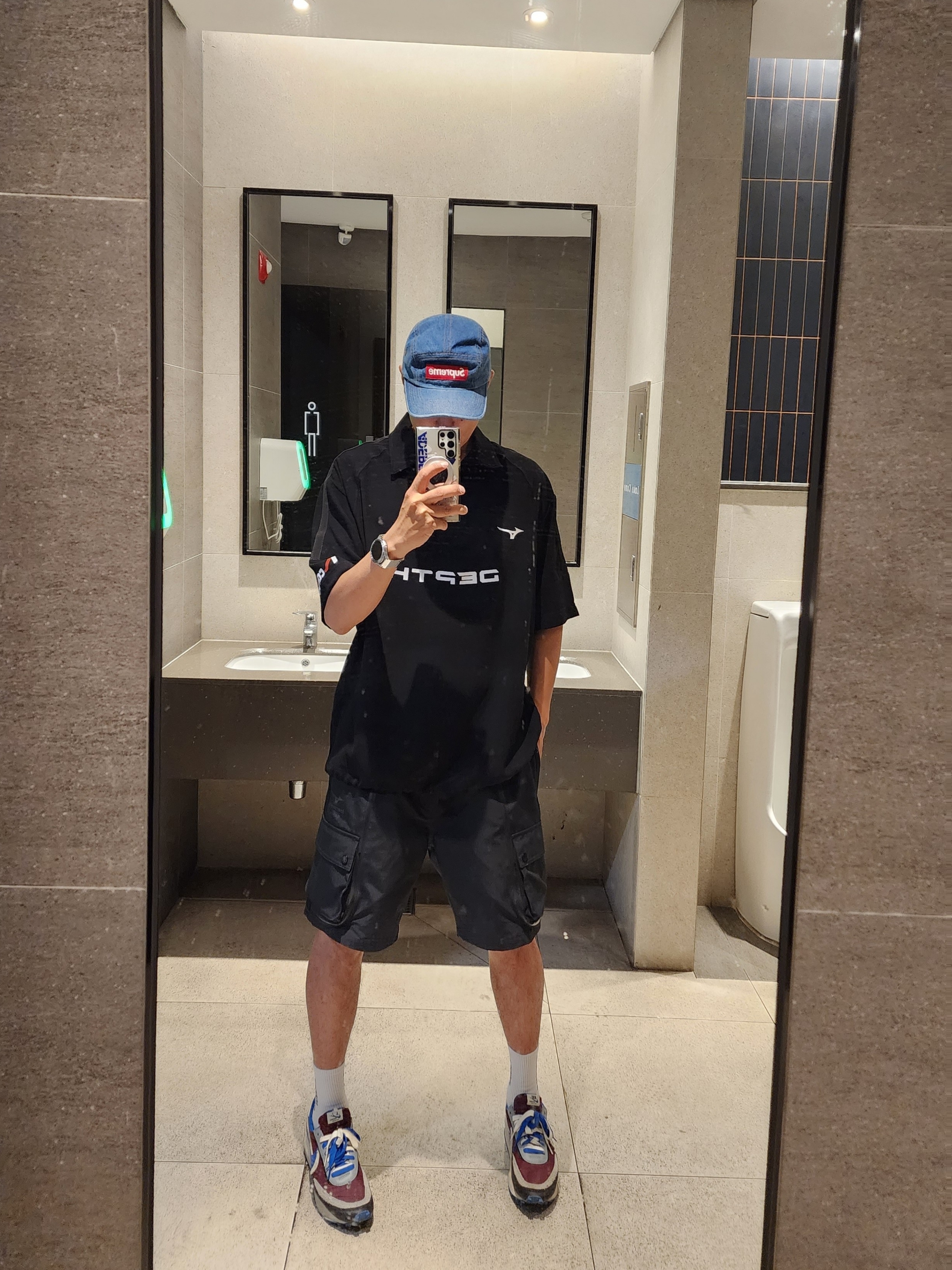 Supreme Washed Chino Twill Camp Cap Denim - 22FW, Nike x Sacai x Undercover LDWaffle Night Maroon Team Royal 착용 스타일