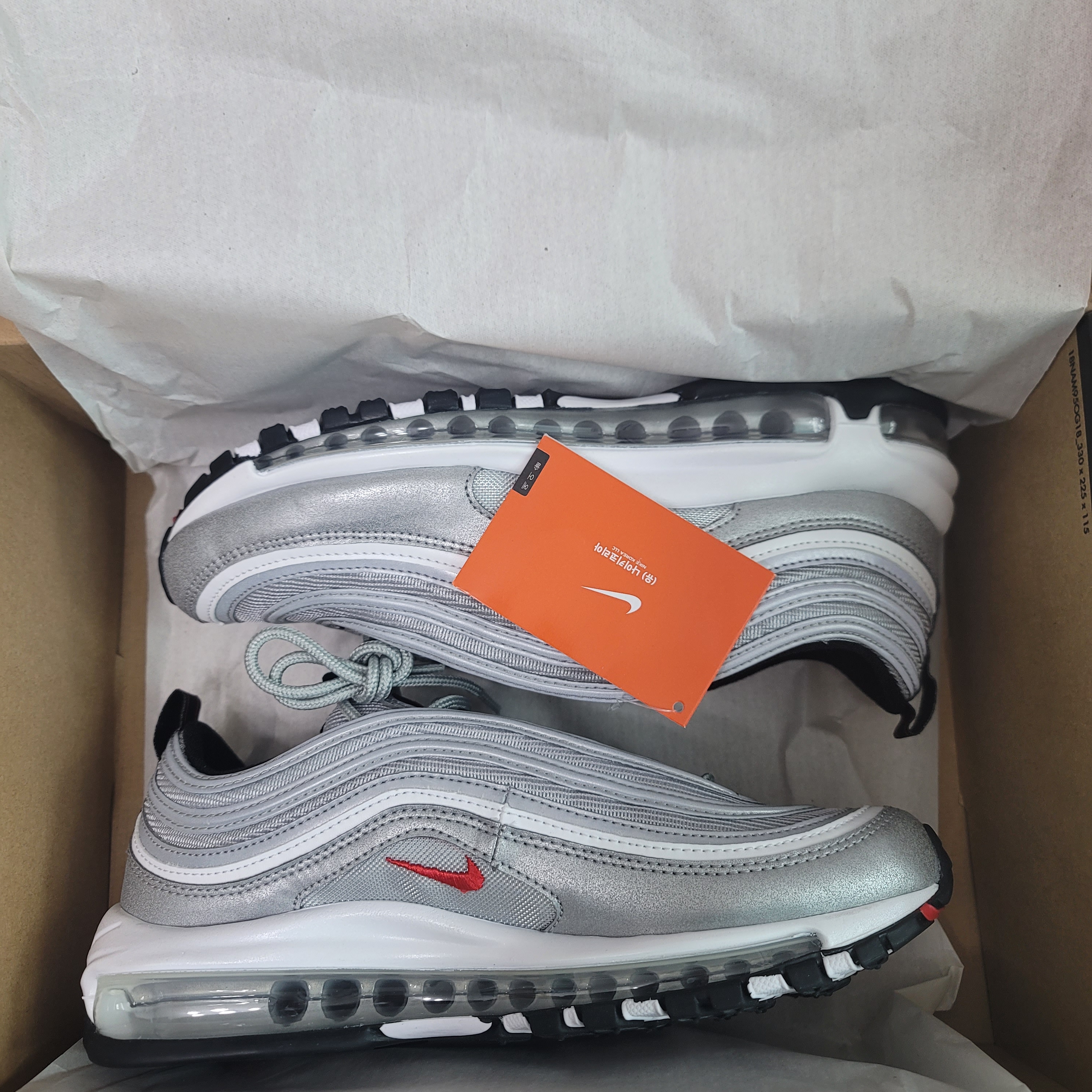 Nike Air Max 97 OG Silver Bullet 2022 착용 스타일