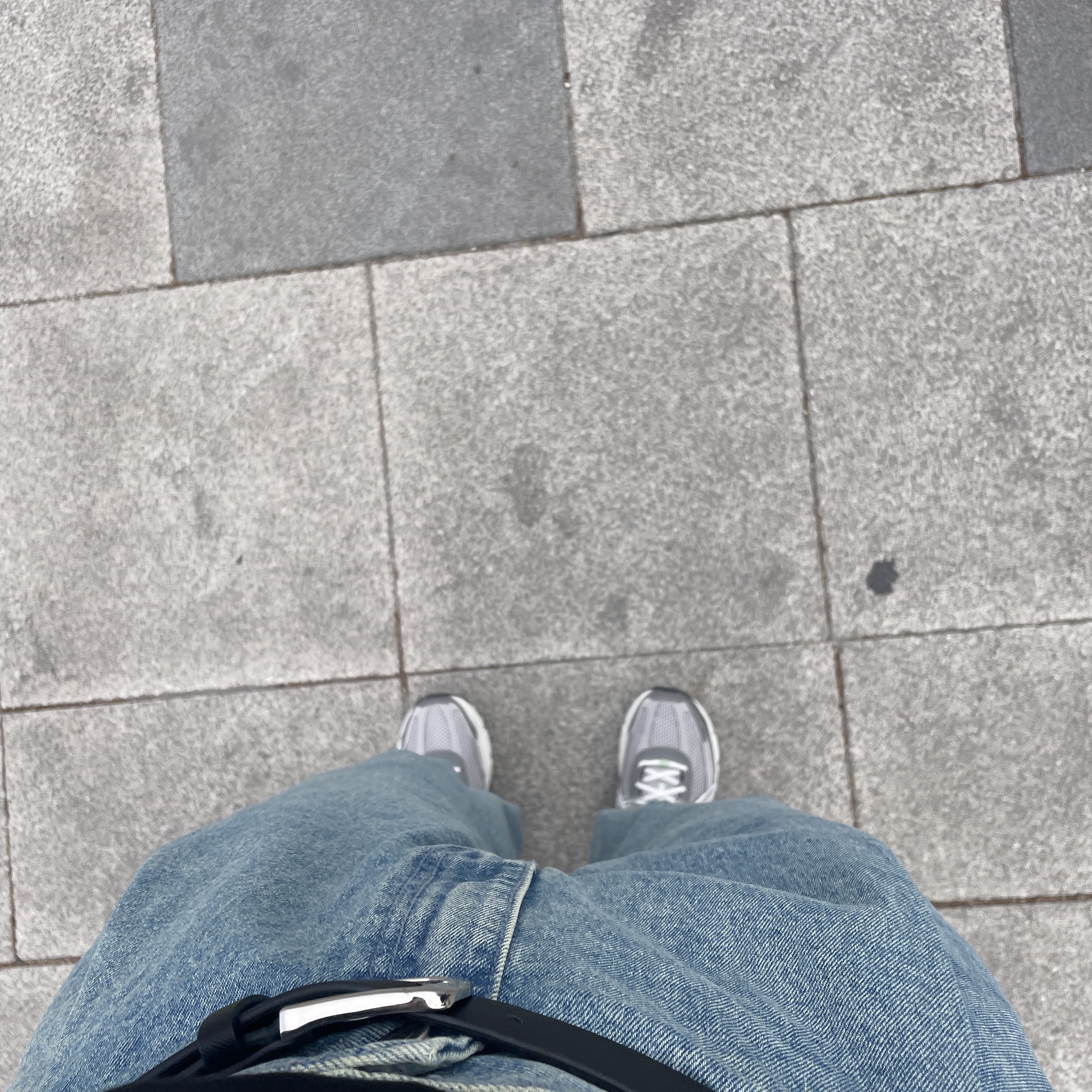 (W) Nike Zoom Vomero 5 Cobblestone and Flat Pewter 착용 스타일