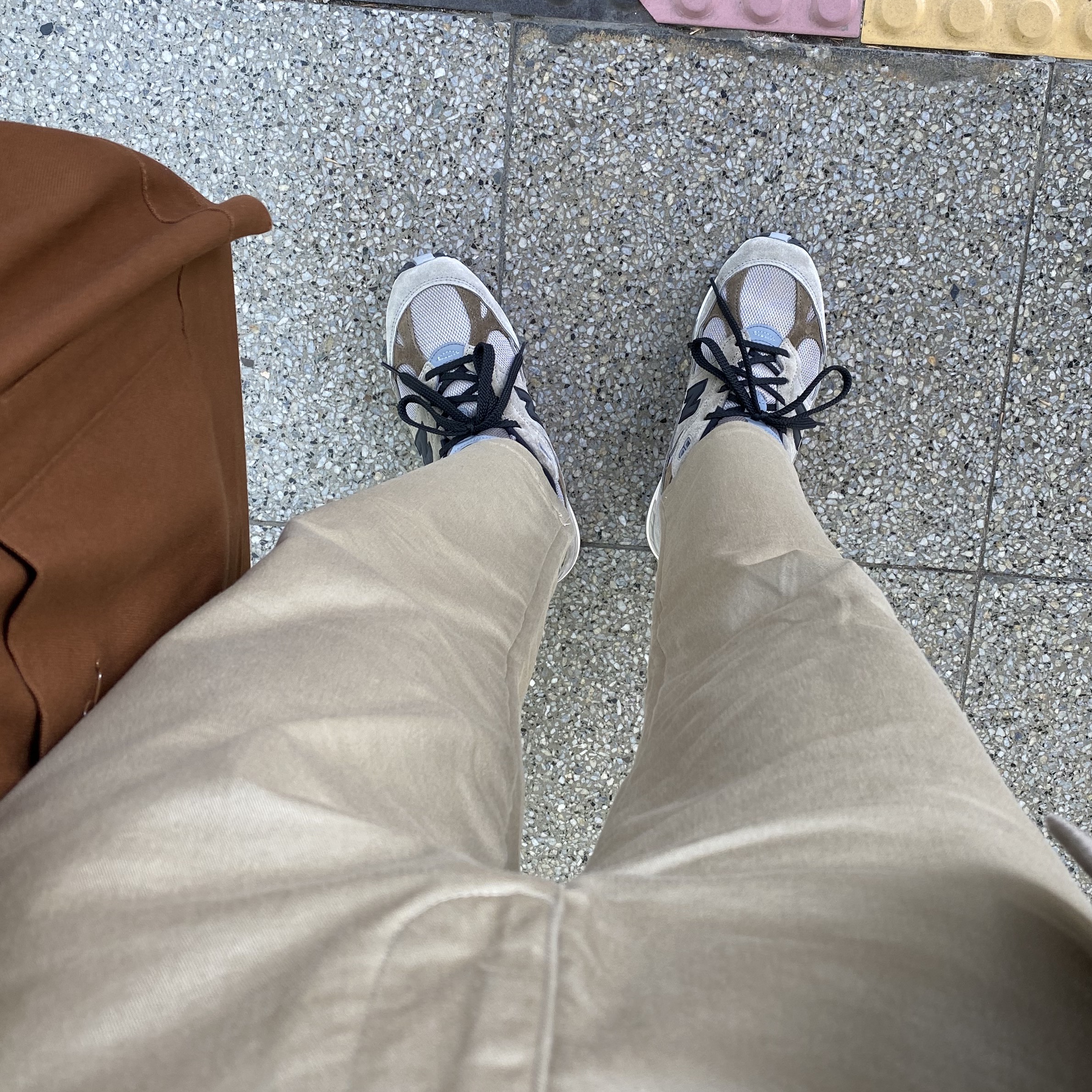 New Balance x JJJJound 991 Made in UK Grey 착용 스타일