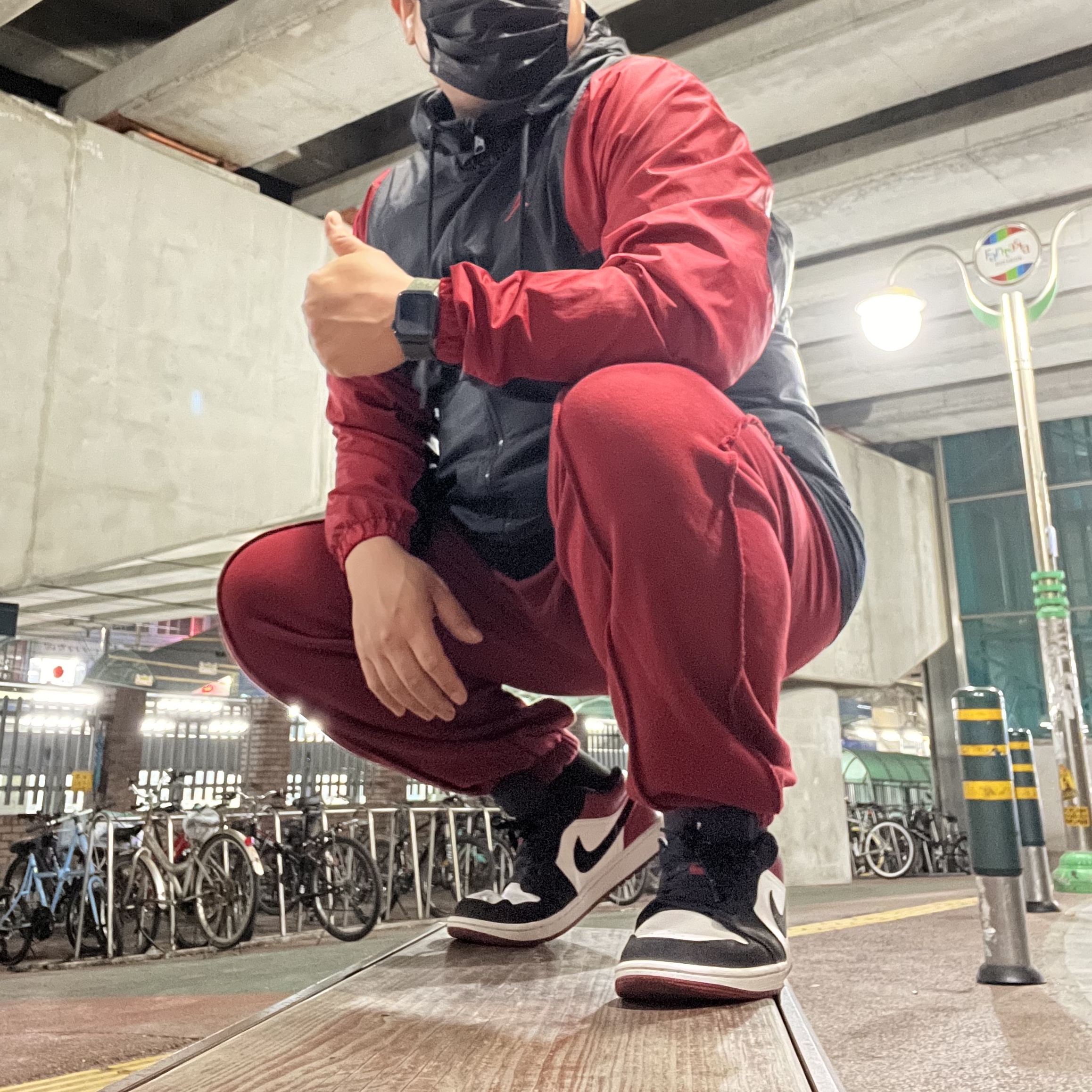 Jordan 1 Low Black Toe 착용 스타일