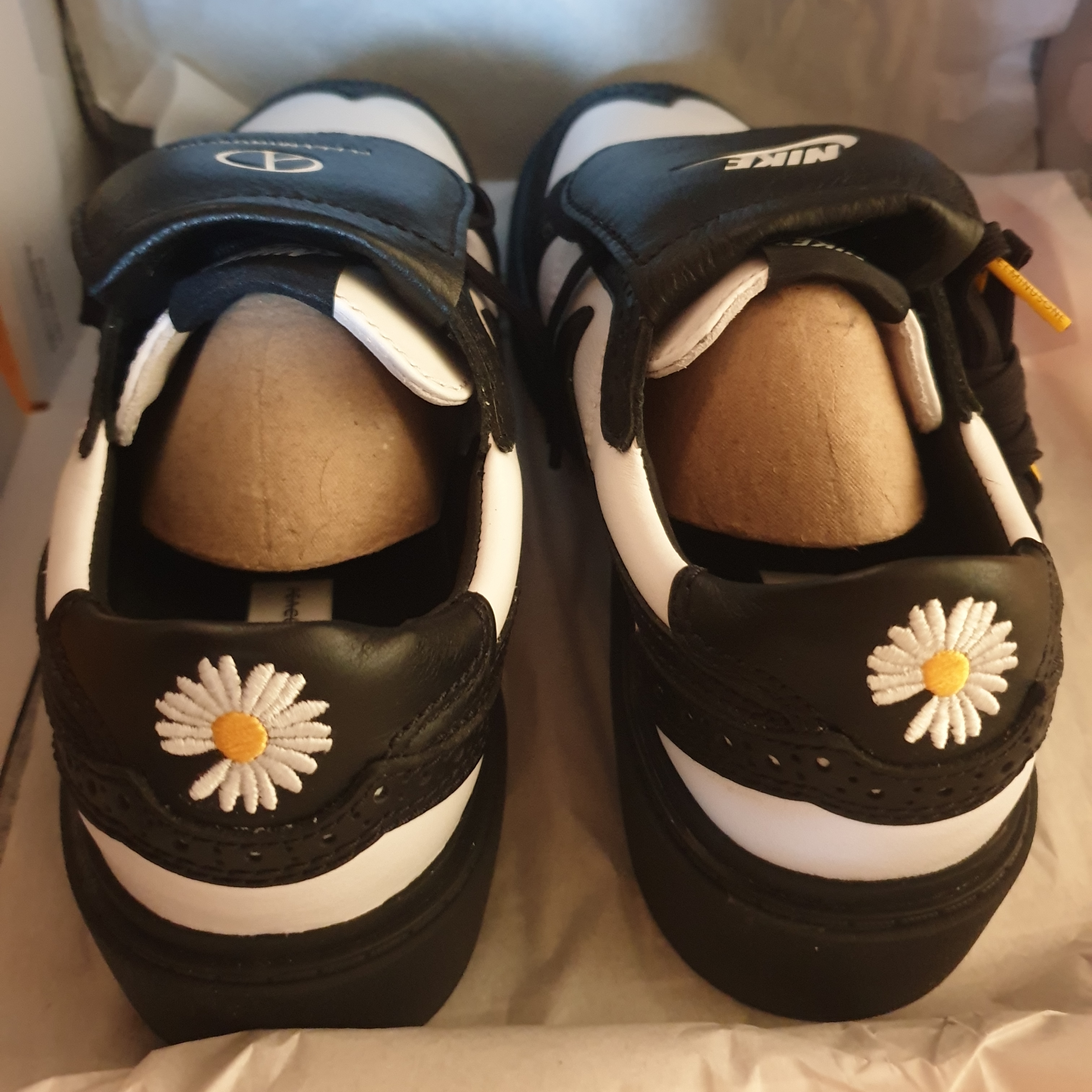 Nike x Peaceminusone Kwondo1 Black and White 착용 스타일