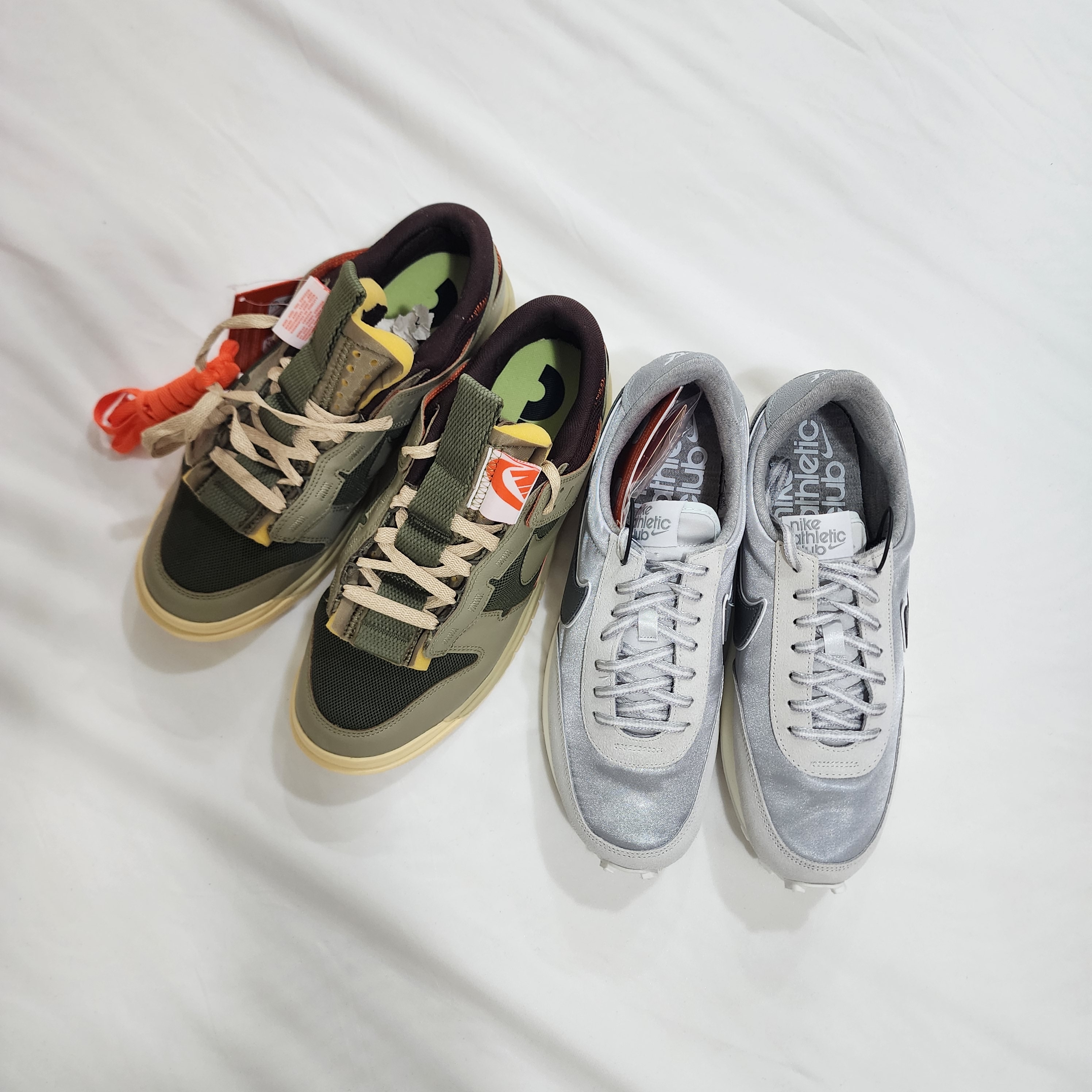 (W) Nike Daybreak SE Light Smoke Grey 착용 스타일 - 2
